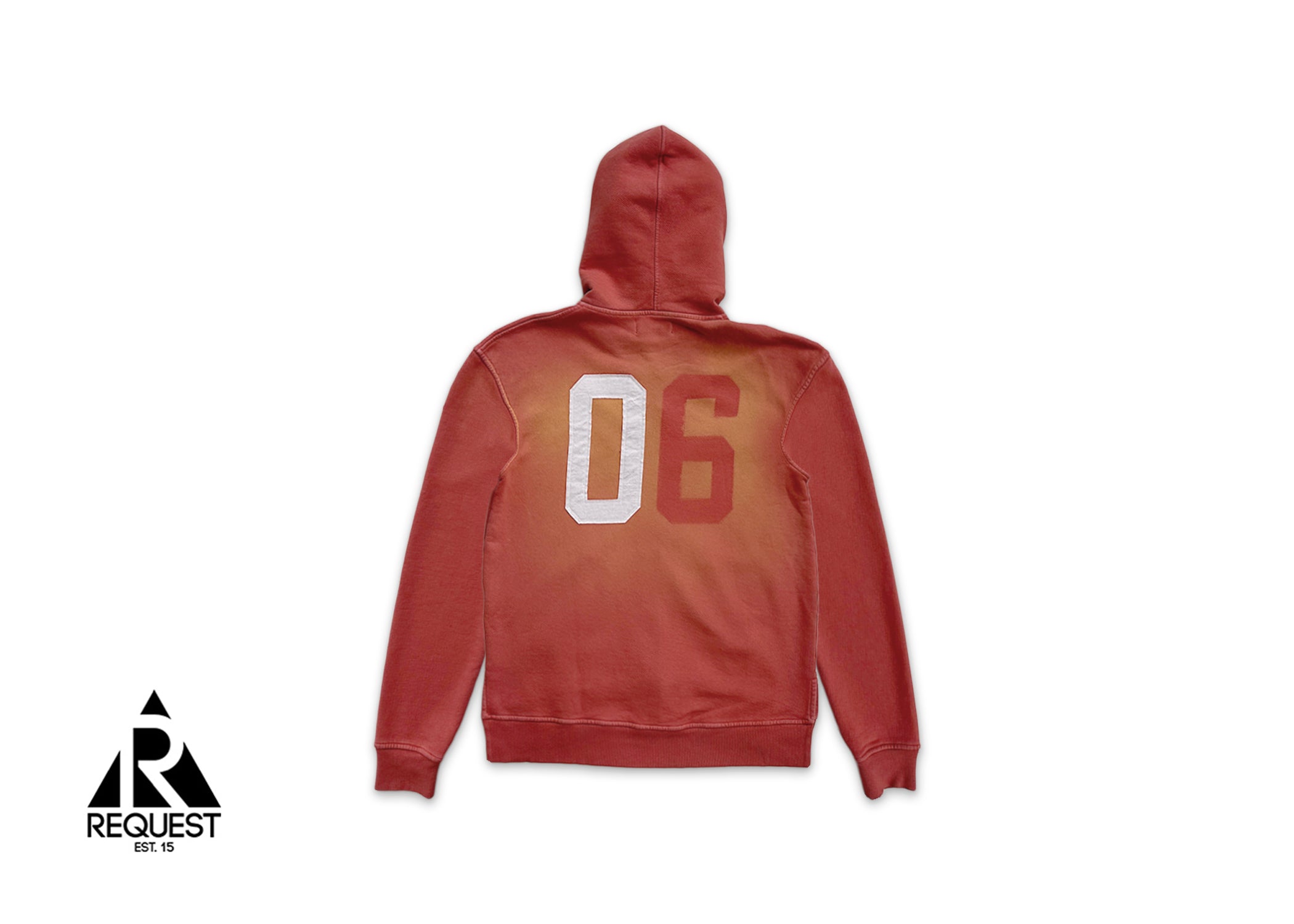 Alchemist, Philip Zip Up Hoodie "Aged Red"