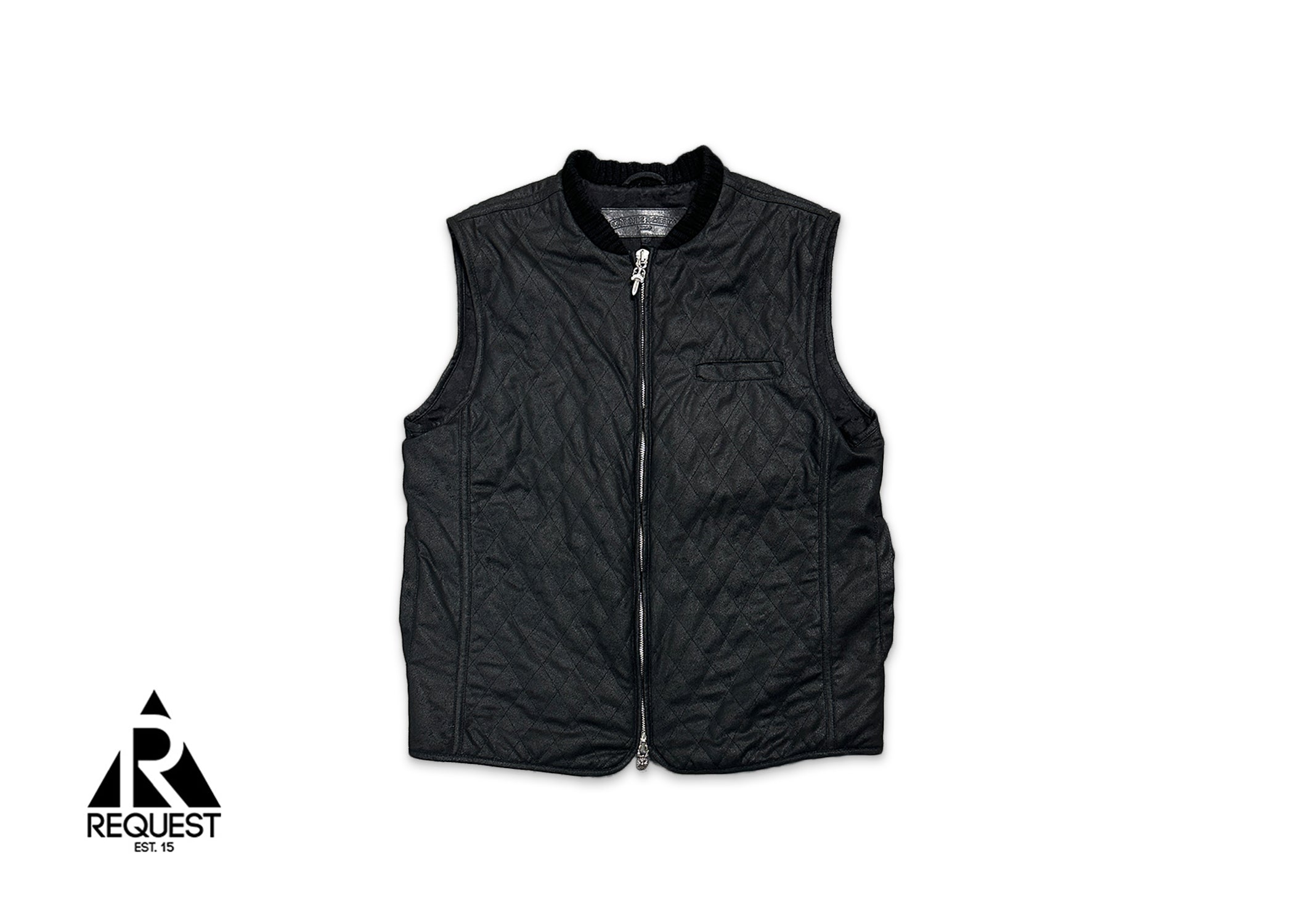 Chrome Hearts, Quilted Vest "Black"