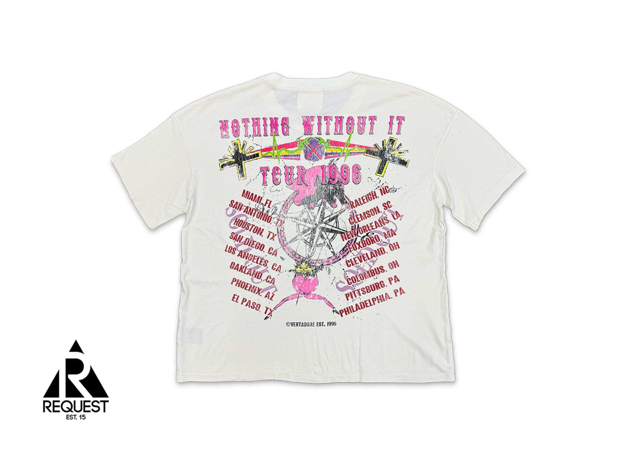 Vertabrae, Tour 1996 Tee "Cream"