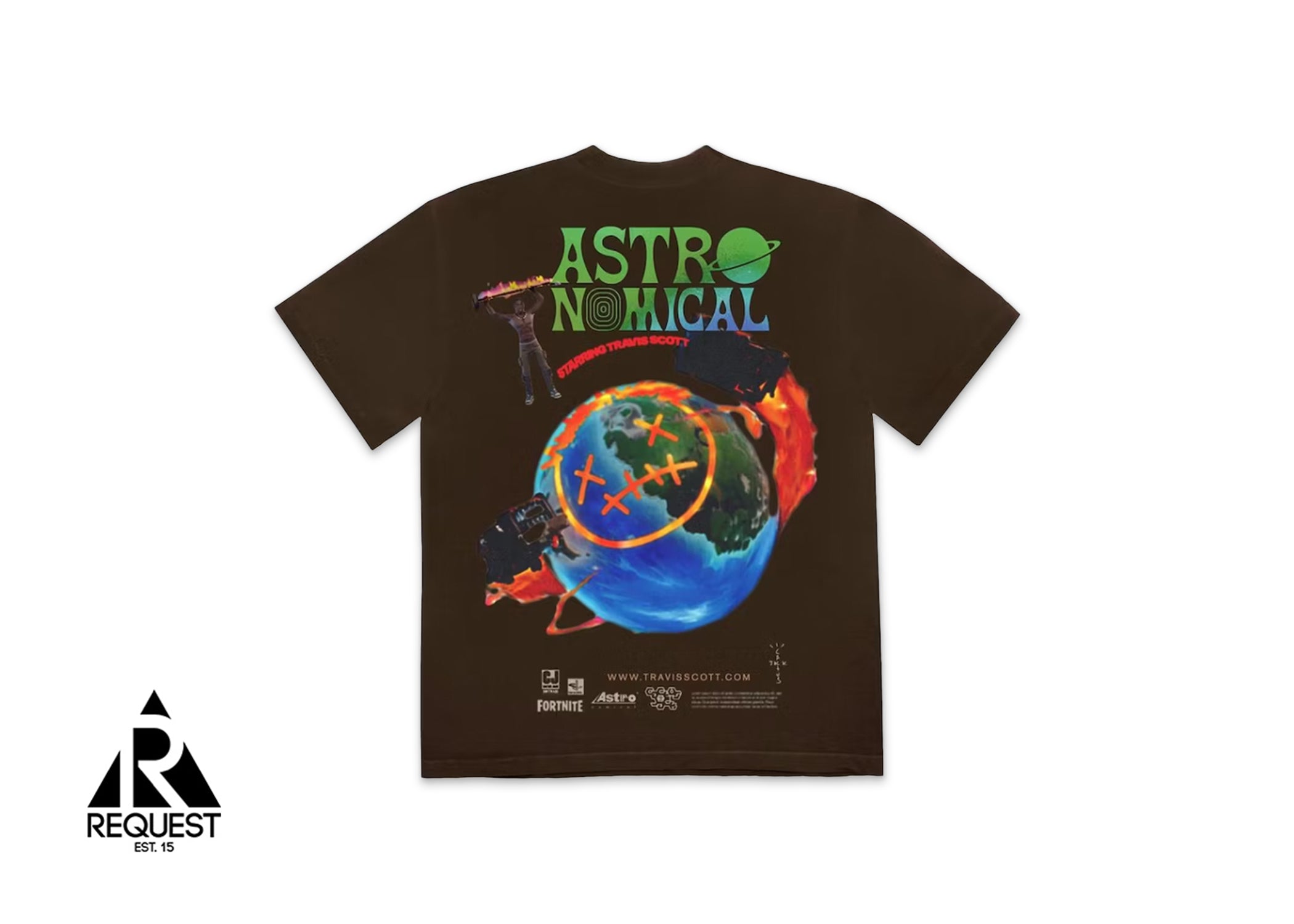 Travis Scott The Scotts Sicko Event Tee "Brown"