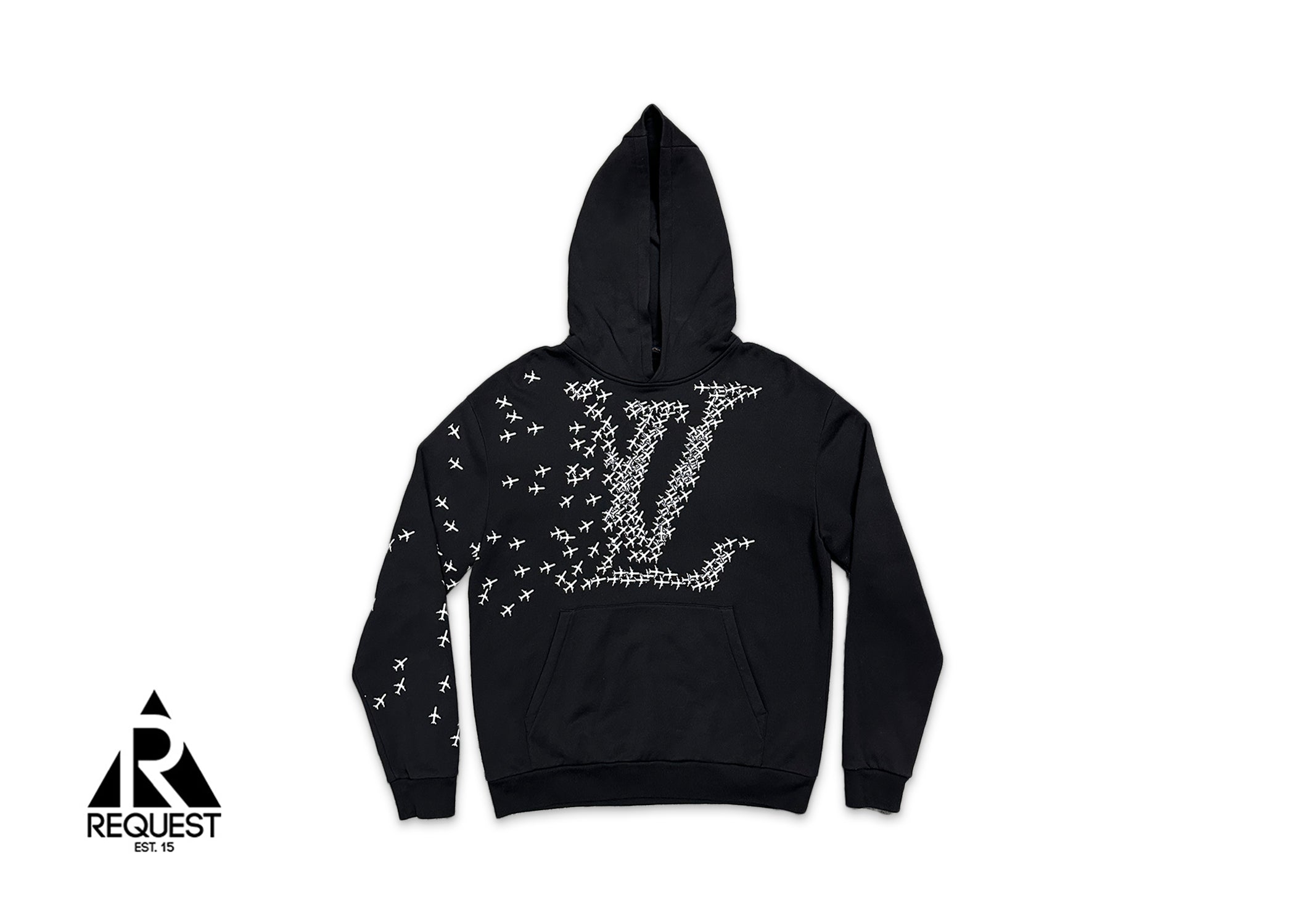 Louis Vuitton, 2054 Planes Hoodie "Black"