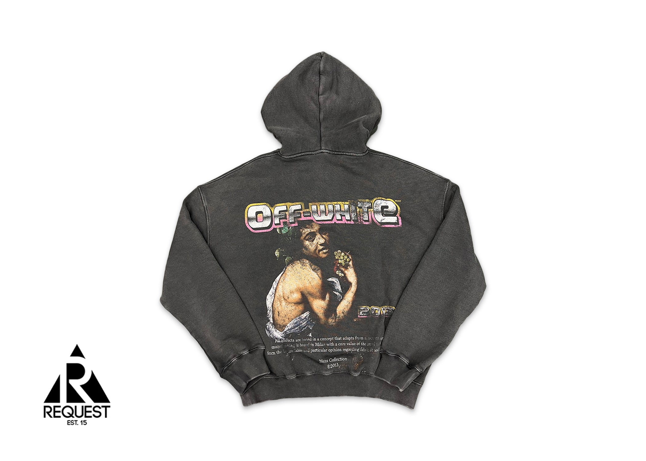 Off-White Digit Bacchus 2013 Hoodie "Grey"