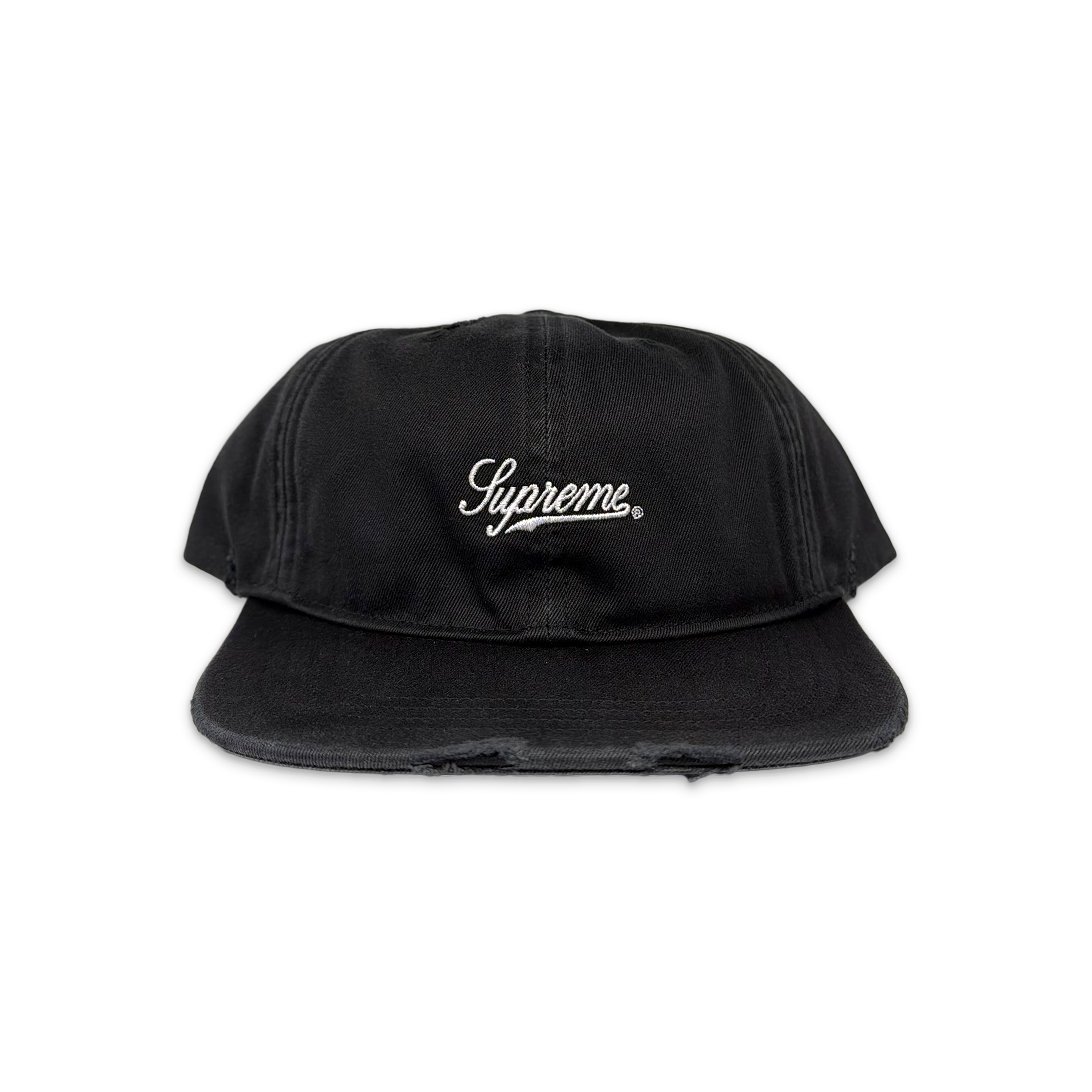 Heavy Chino 6-Panel Hat "Black"