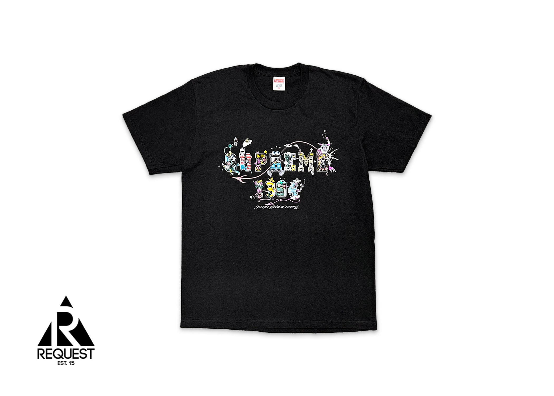 Supreme, Varsity Tee "Black"