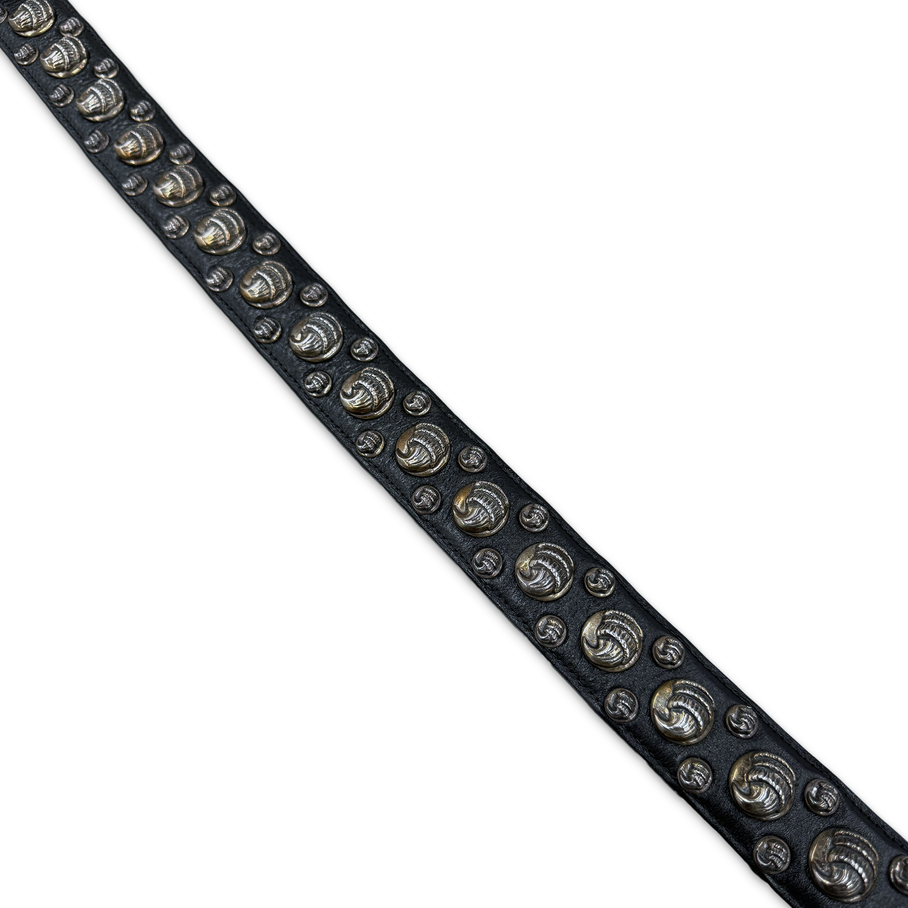 Chrome Hearts, 3 Piece Studded Belt "Black"