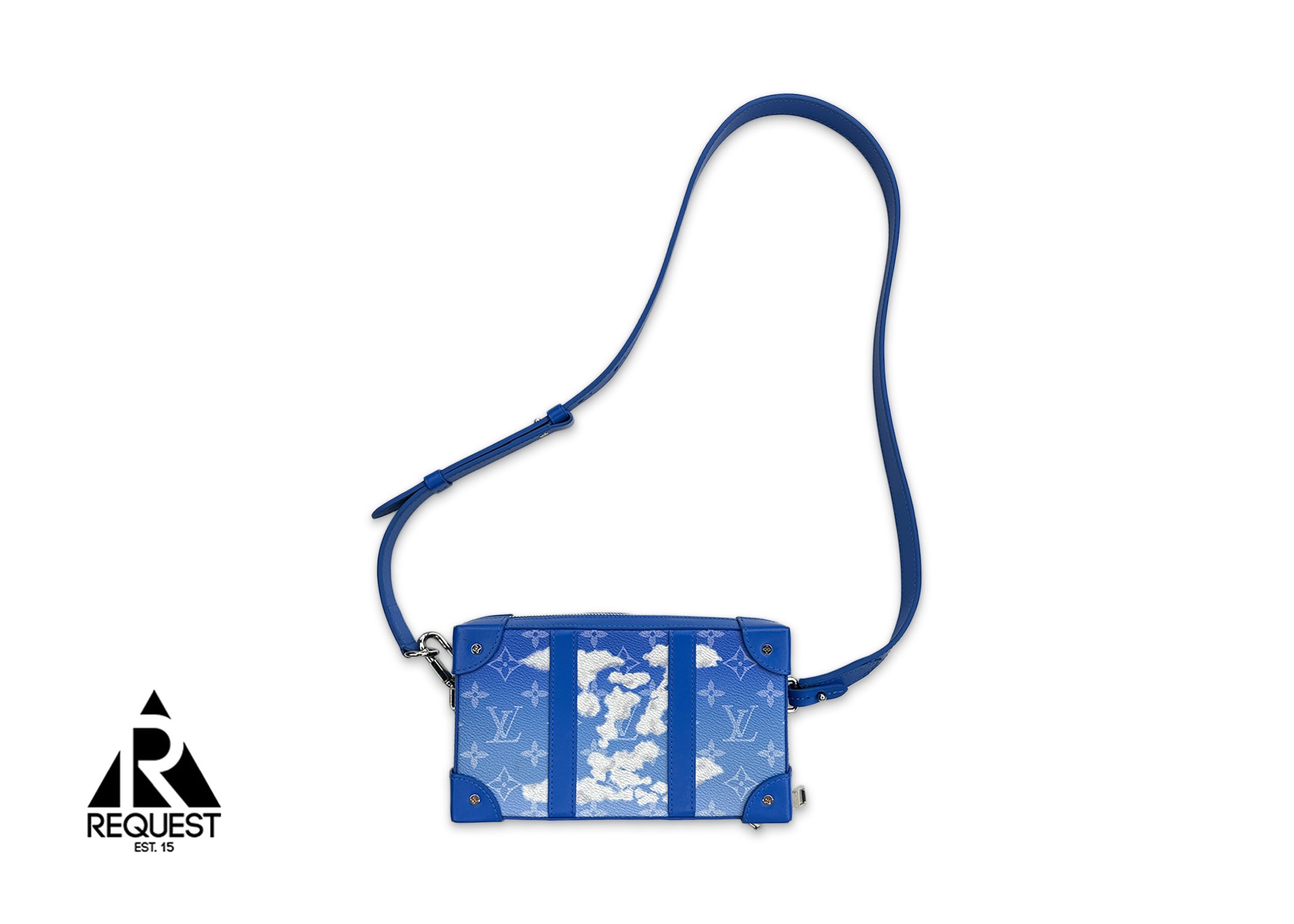 Louis Vuitton, Monogram Clouds Soft Trunk Bag “Blue"