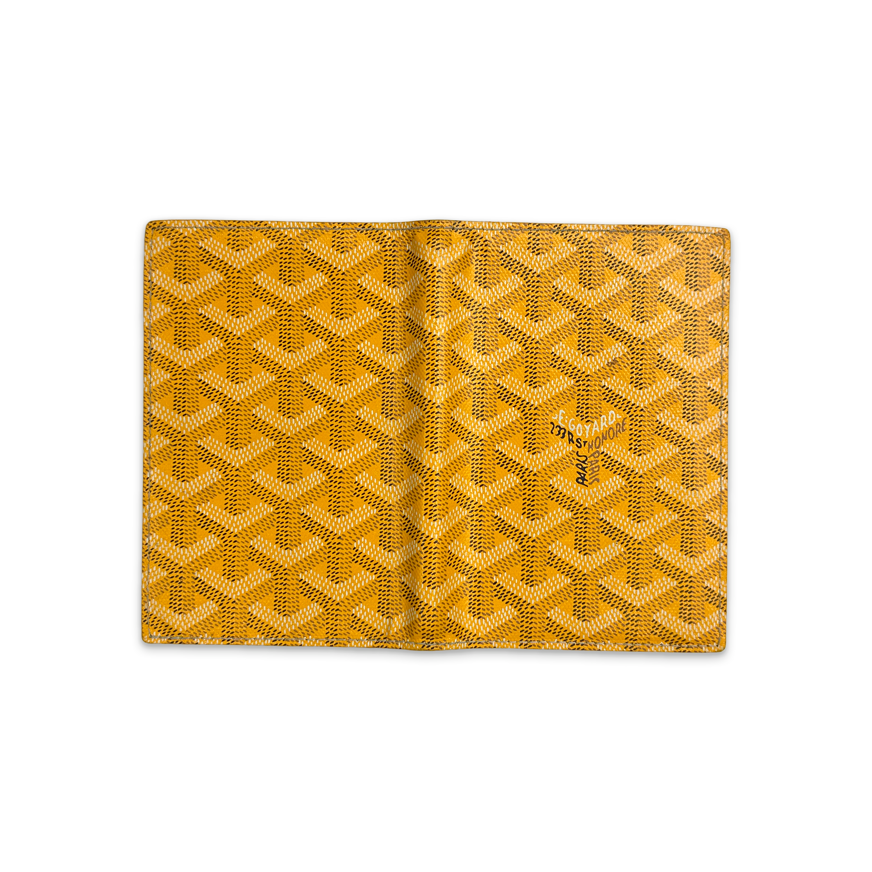 Grenelle Passport Cover "Yellow"