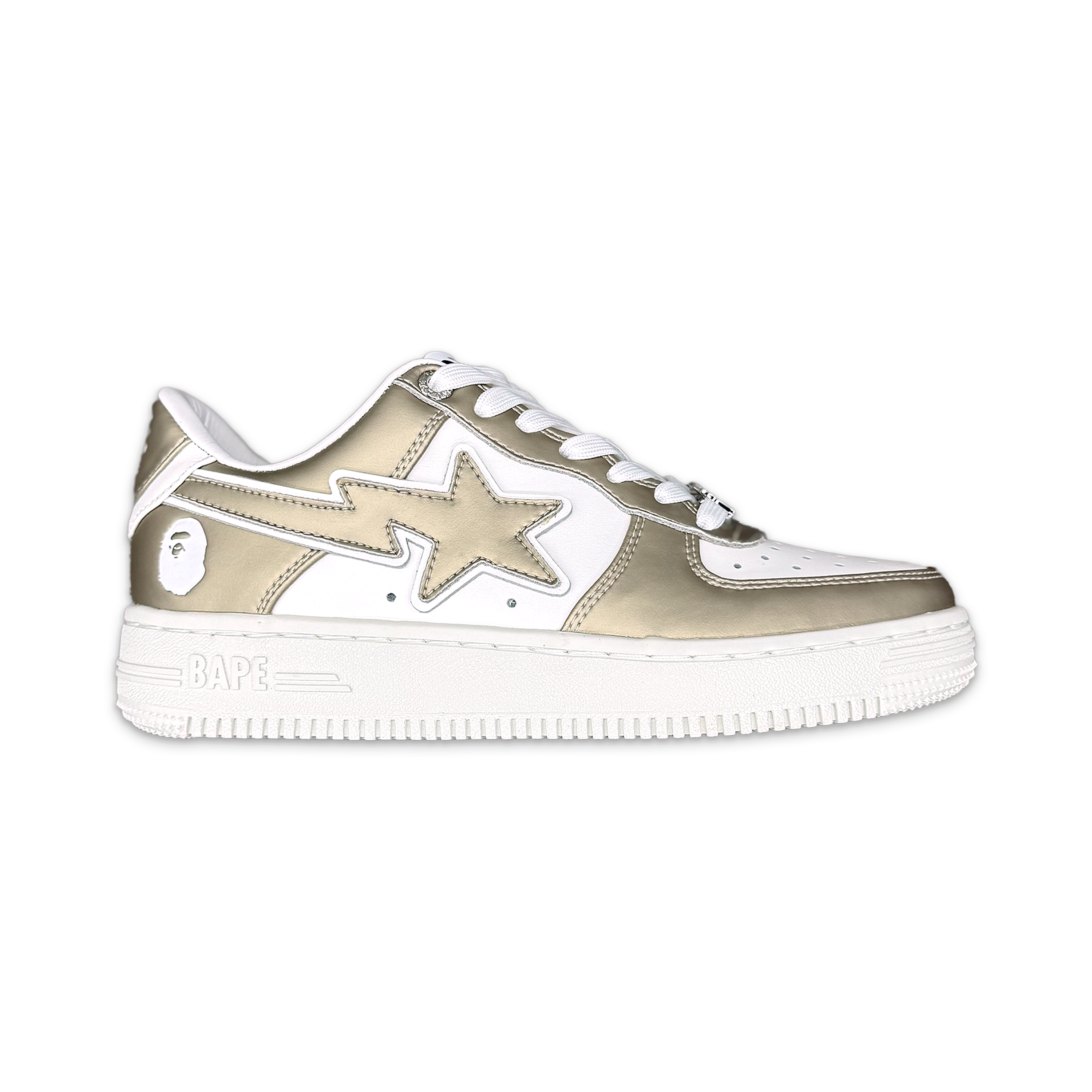 A Bathing Ape (BAPE), Bapesta #4 "Beige"