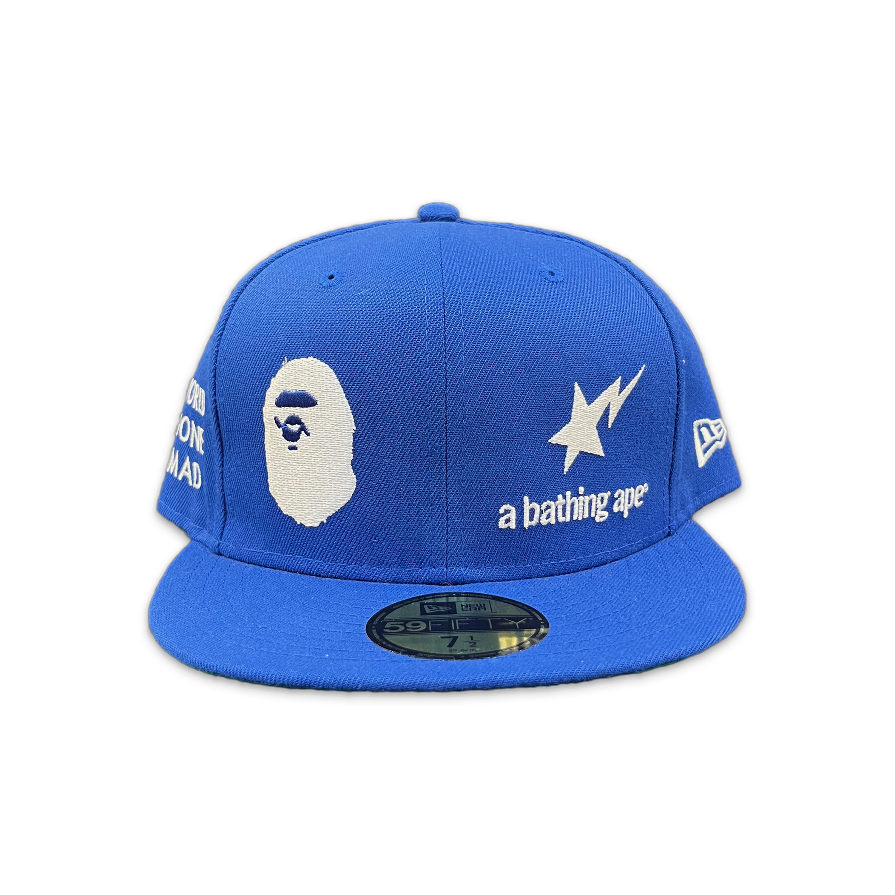 A Bathing Ape (BAPE), x New Era 59Fifty Fitted Hat “Blue”