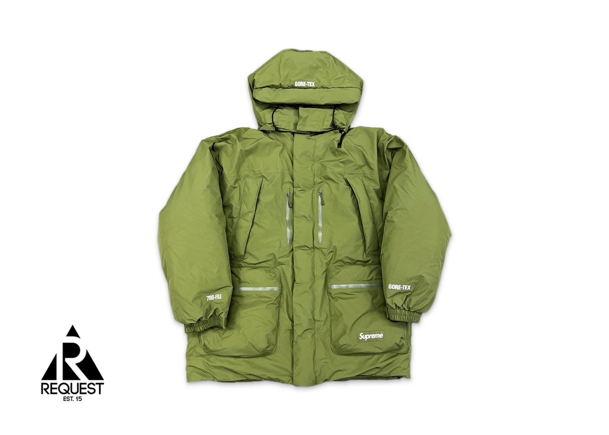 Supreme, GORE-TEX 700-Fill Down Parka (FW22) "Olive"