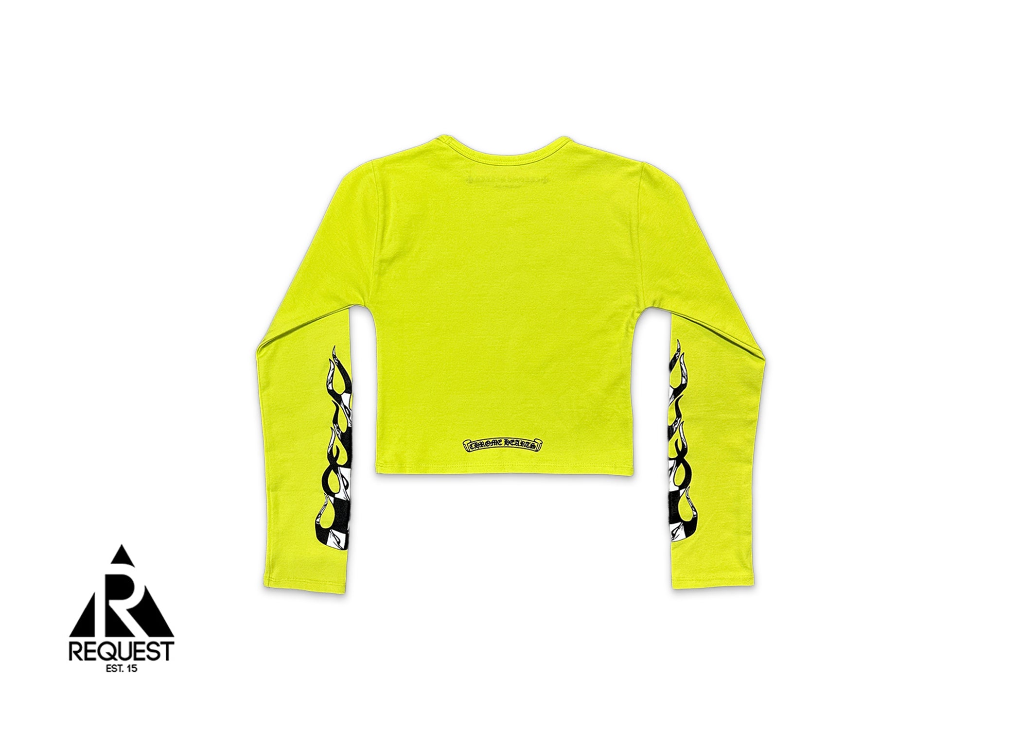 Chrome Hearts, Matty Boy 99 Eyes L/S Baby Tee "Yellow"
