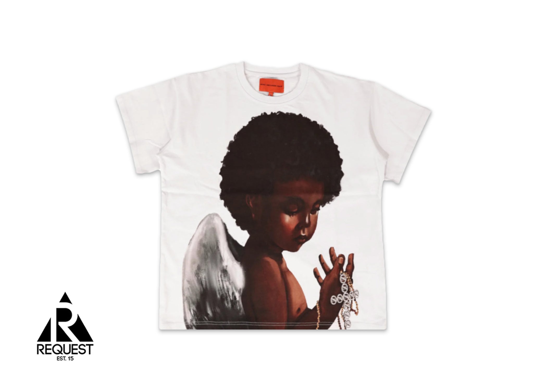 Who Decides War Angel Tee “White”