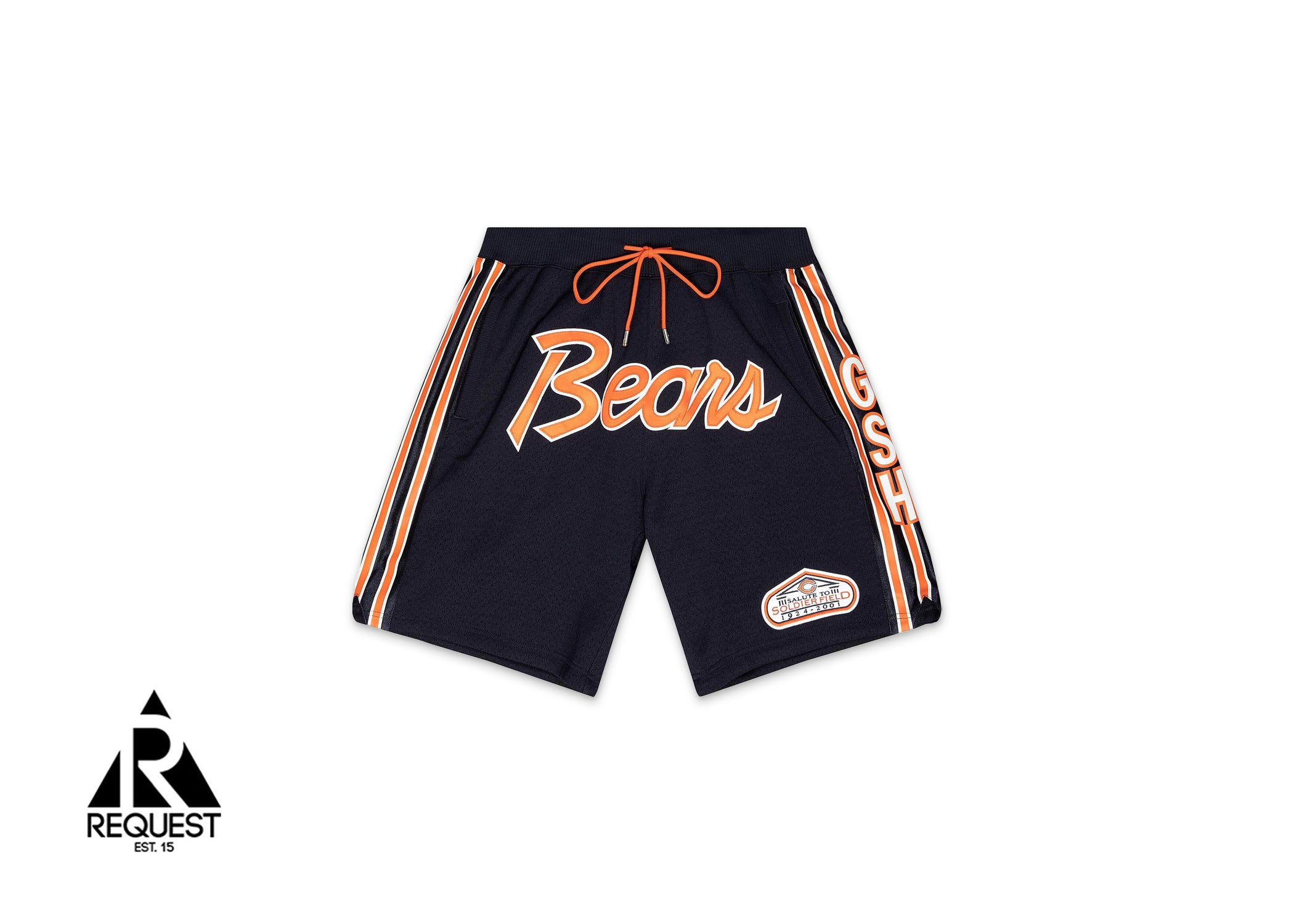 Just Don Throwbacks Shorts "Chicago Bears"