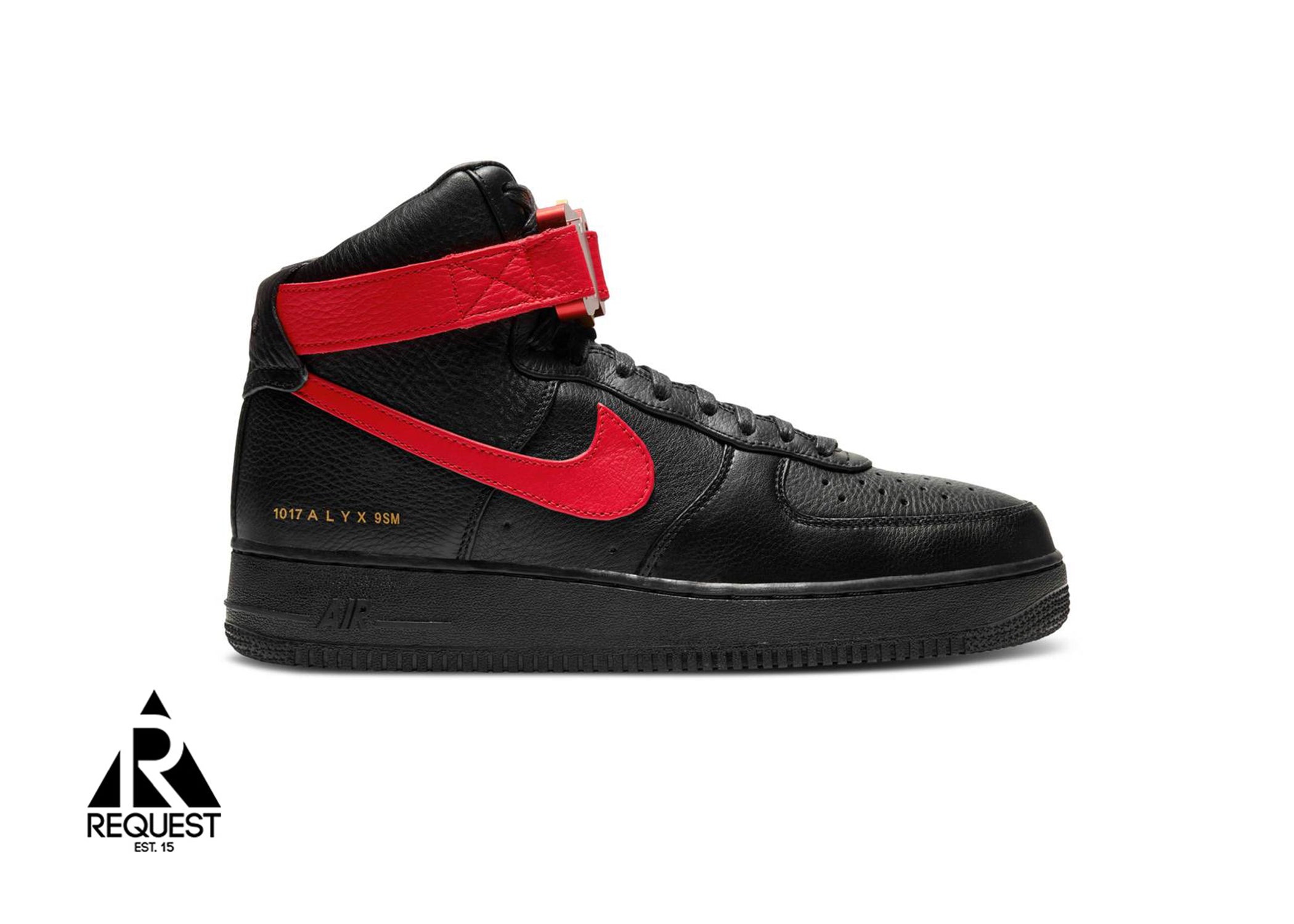 Nike Air Force 1 High 1017 ALYX 9SM "Black Red"