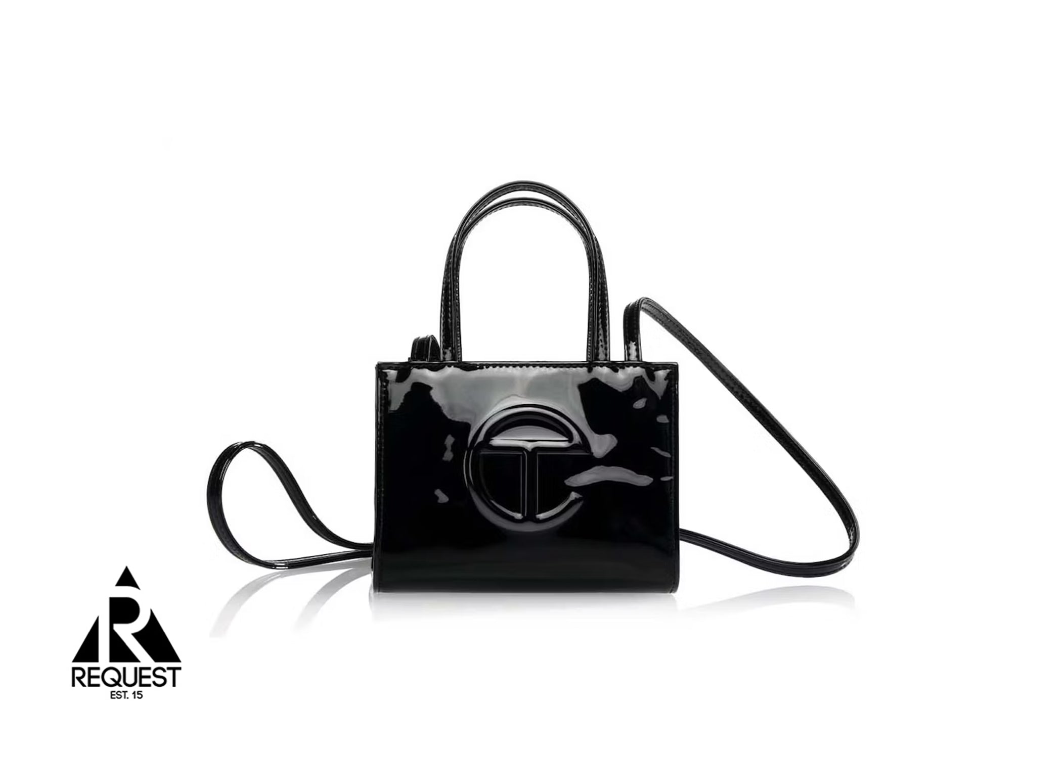 Telfar Mini Shopping Bag in Black