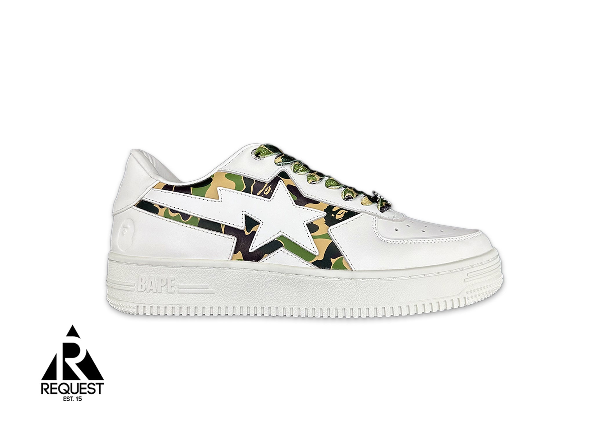 A Bathing Ape (BAPE), Bapesta ABC Camo Cutout M1 "Green"