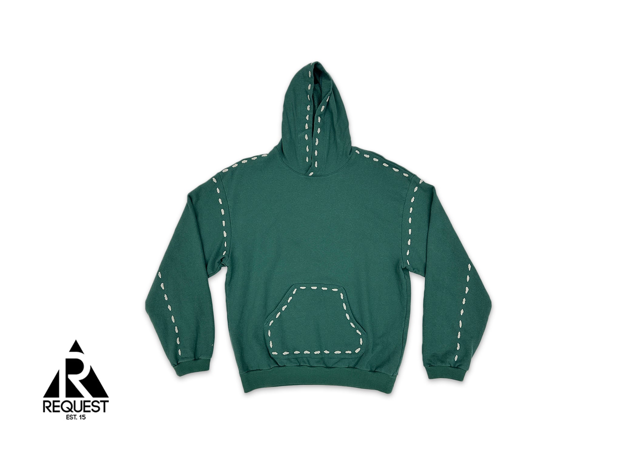 Kapital Marionette Hooded Sweatshirt "Green"