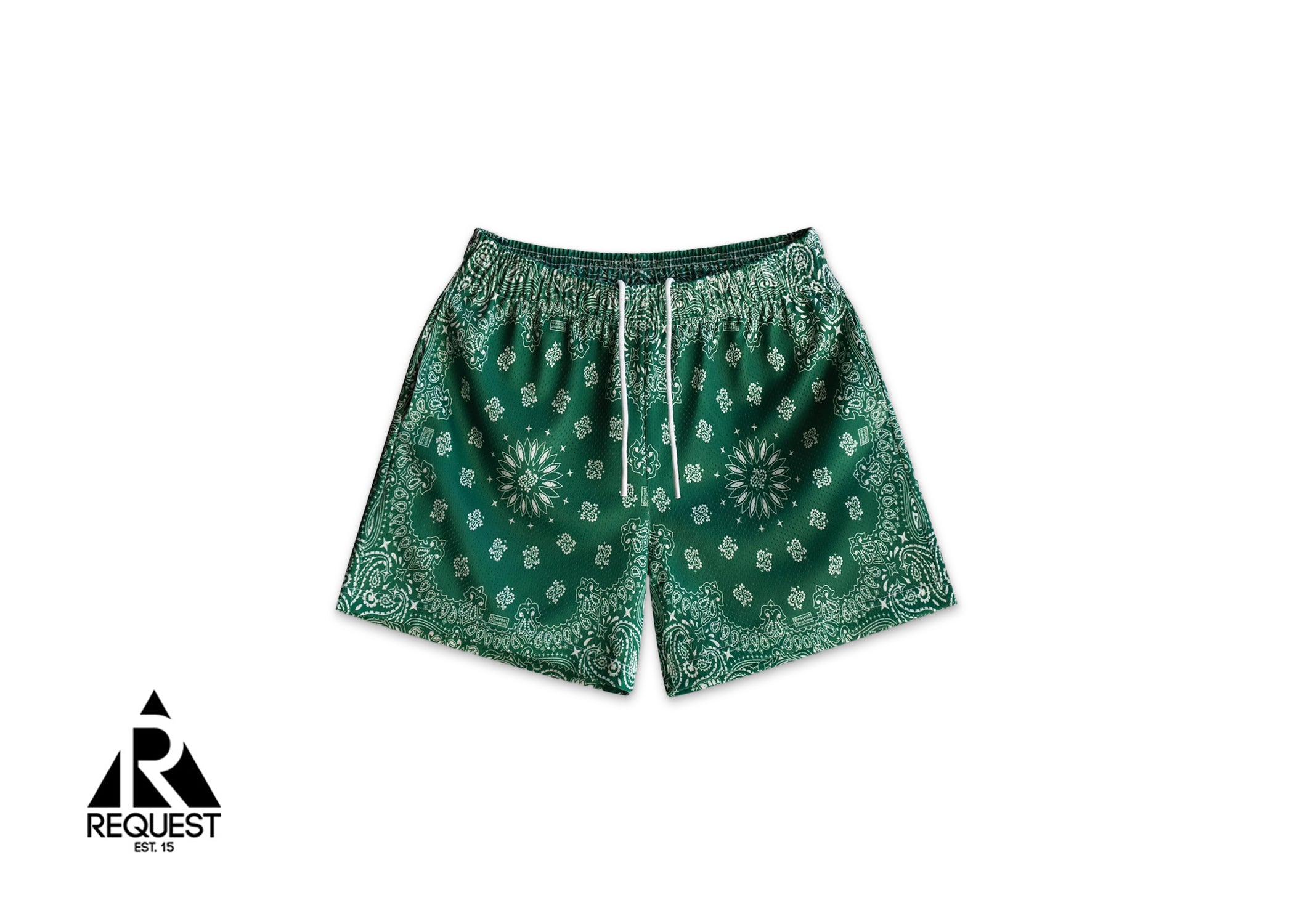 Bravest Studios Paisley Shorts "Green"