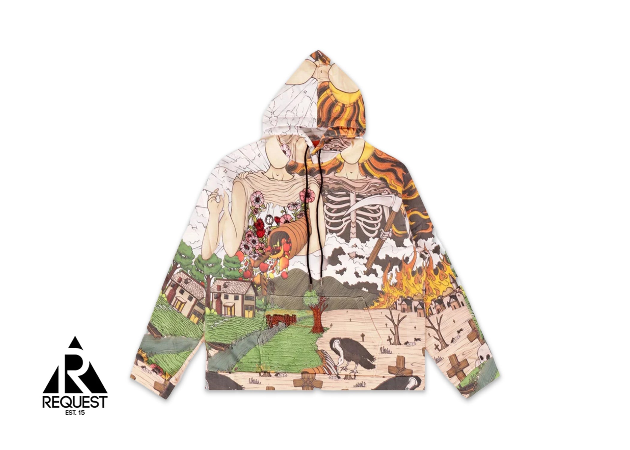 Who Decides War Transitions Hoodie "Multi-Color"