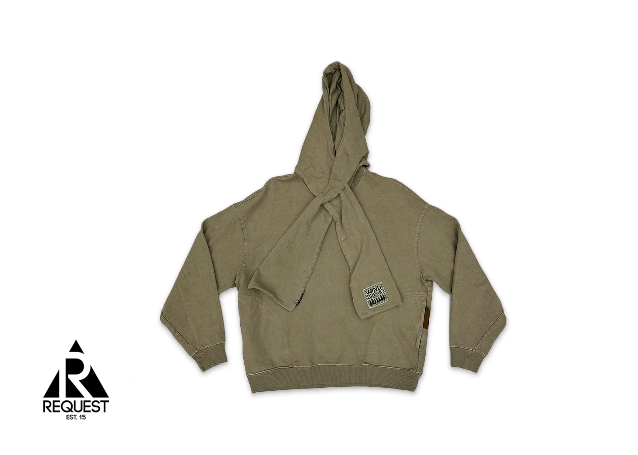 Kapital Canvas Kesa Hooded Sweatshirt "Khaki"