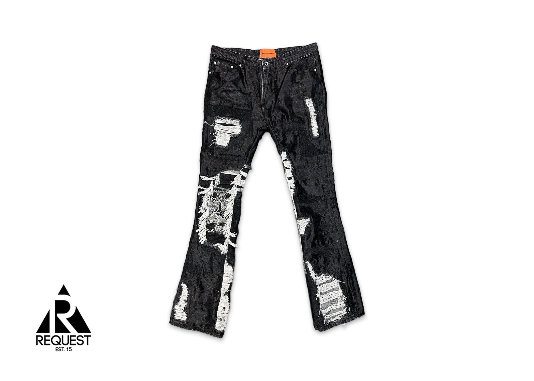 MRDR BRAVADO Who Decides War Magnify Denim Jeans "Black"