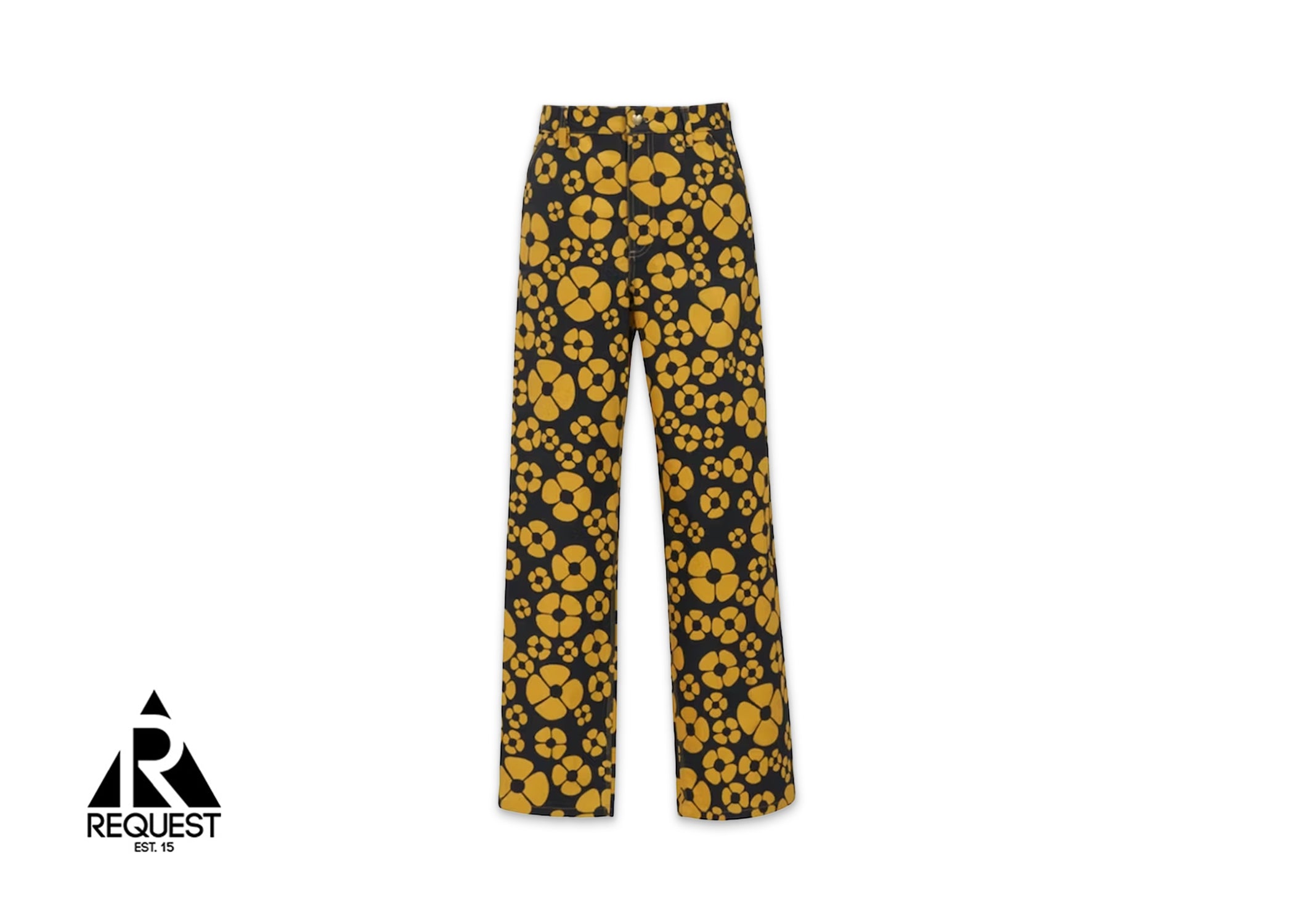 Marni × Carhartt WIP Canvas Pants “Sun Yellow”