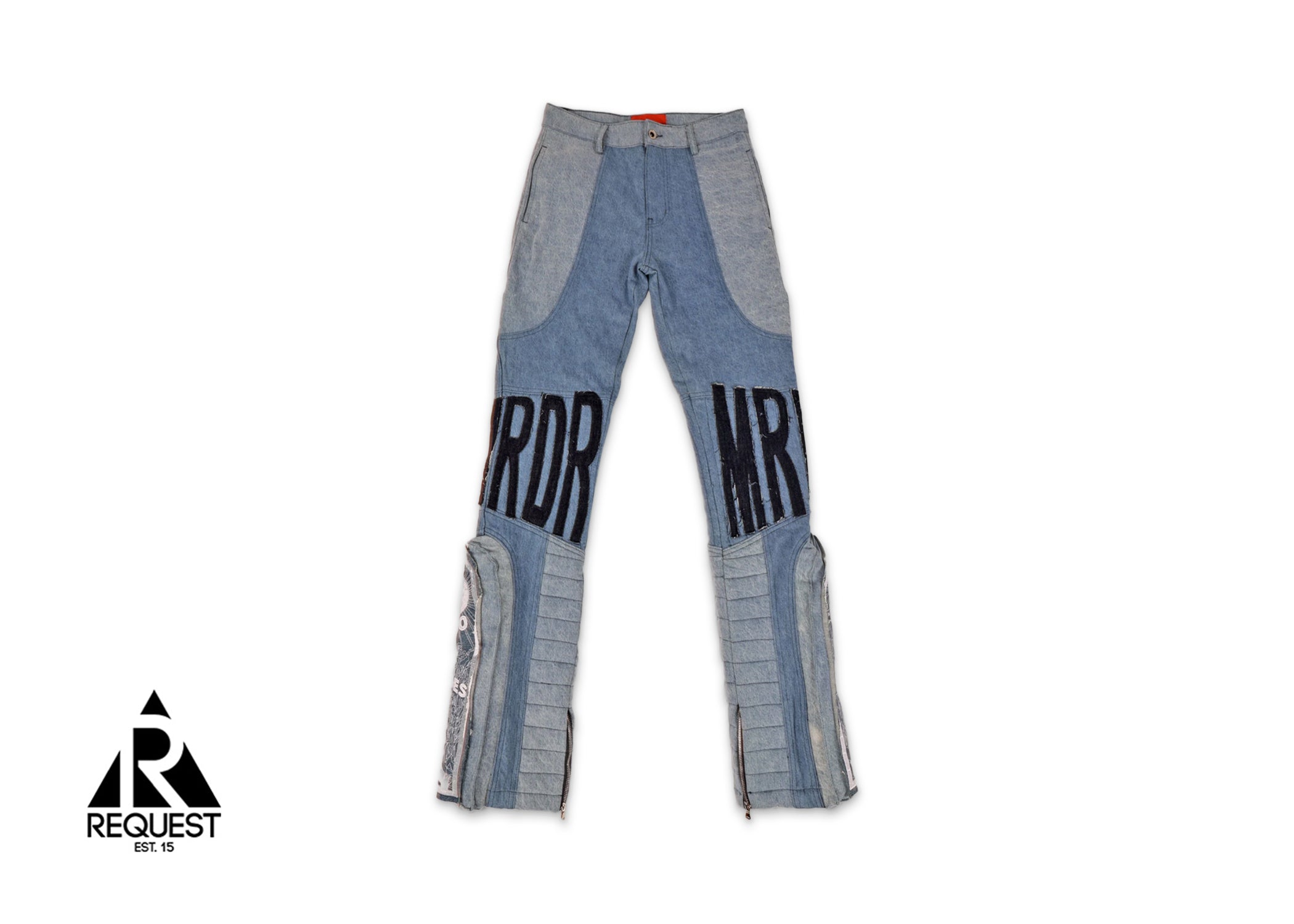 MRDR BRAVADO Who Decides War Moto Denim Jeans "Sky"