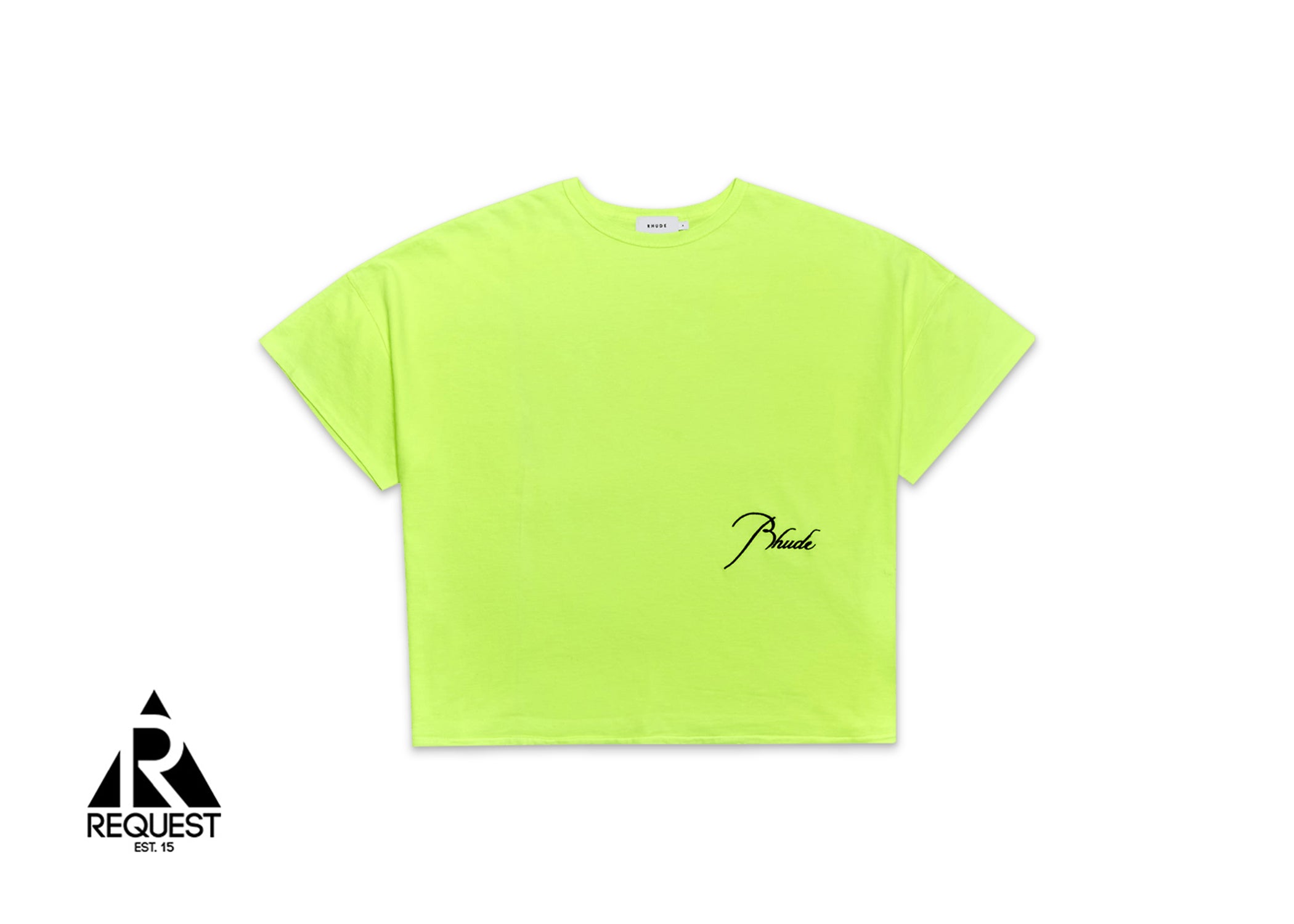 Rhude Reverse Tee “Neon Green”