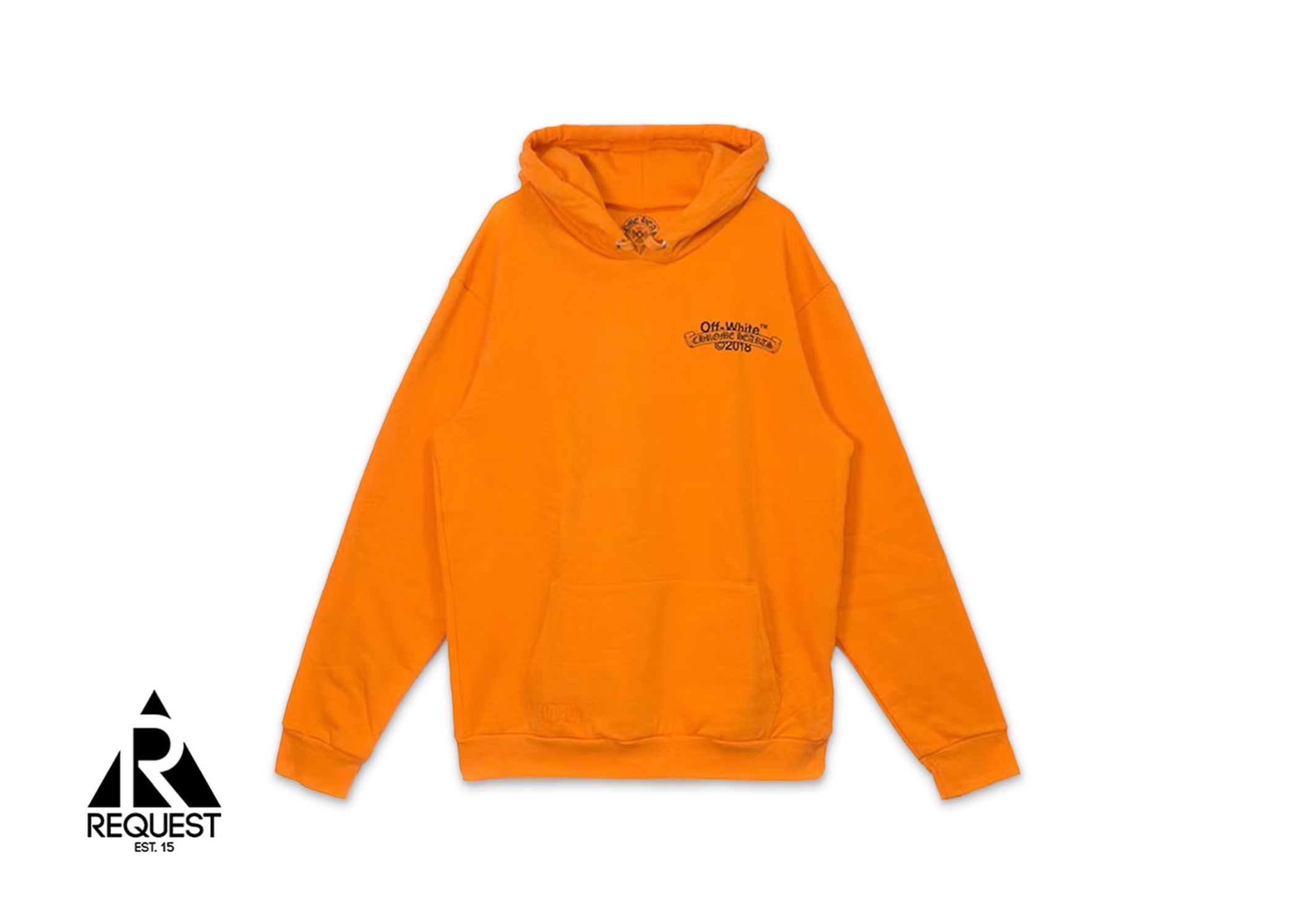 Chrome Hearts x Off-White Hoodie 2018 "Orange"