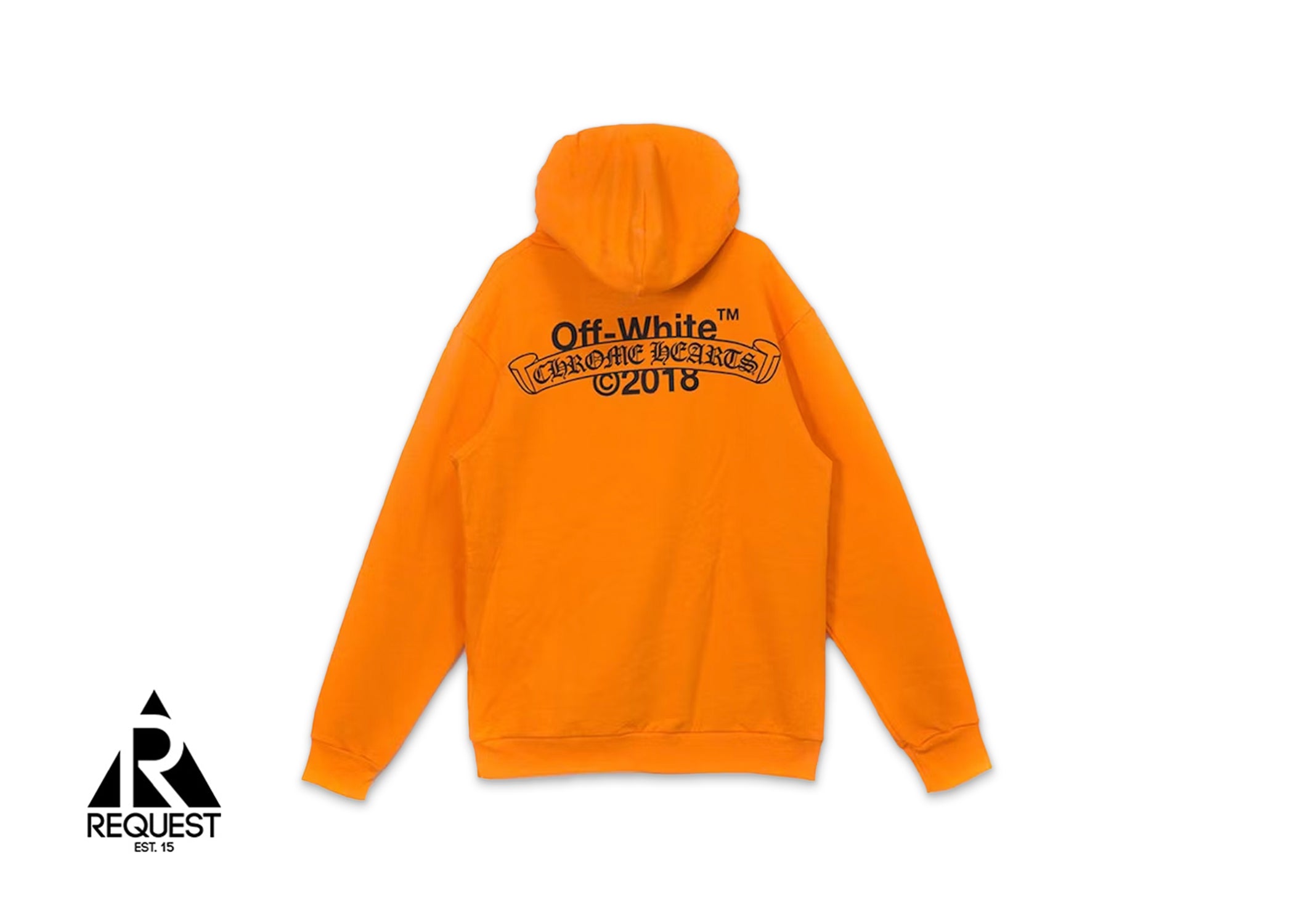 Chrome Hearts x Off-White Hoodie 2018 "Orange"