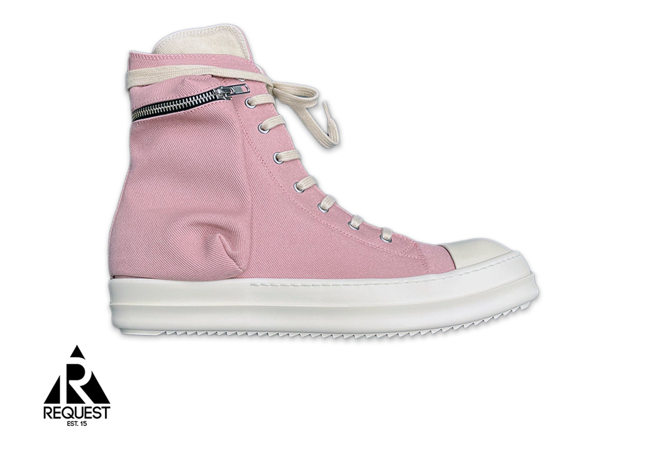 Rick Owens EDFU Ramones High “Faded Pink"