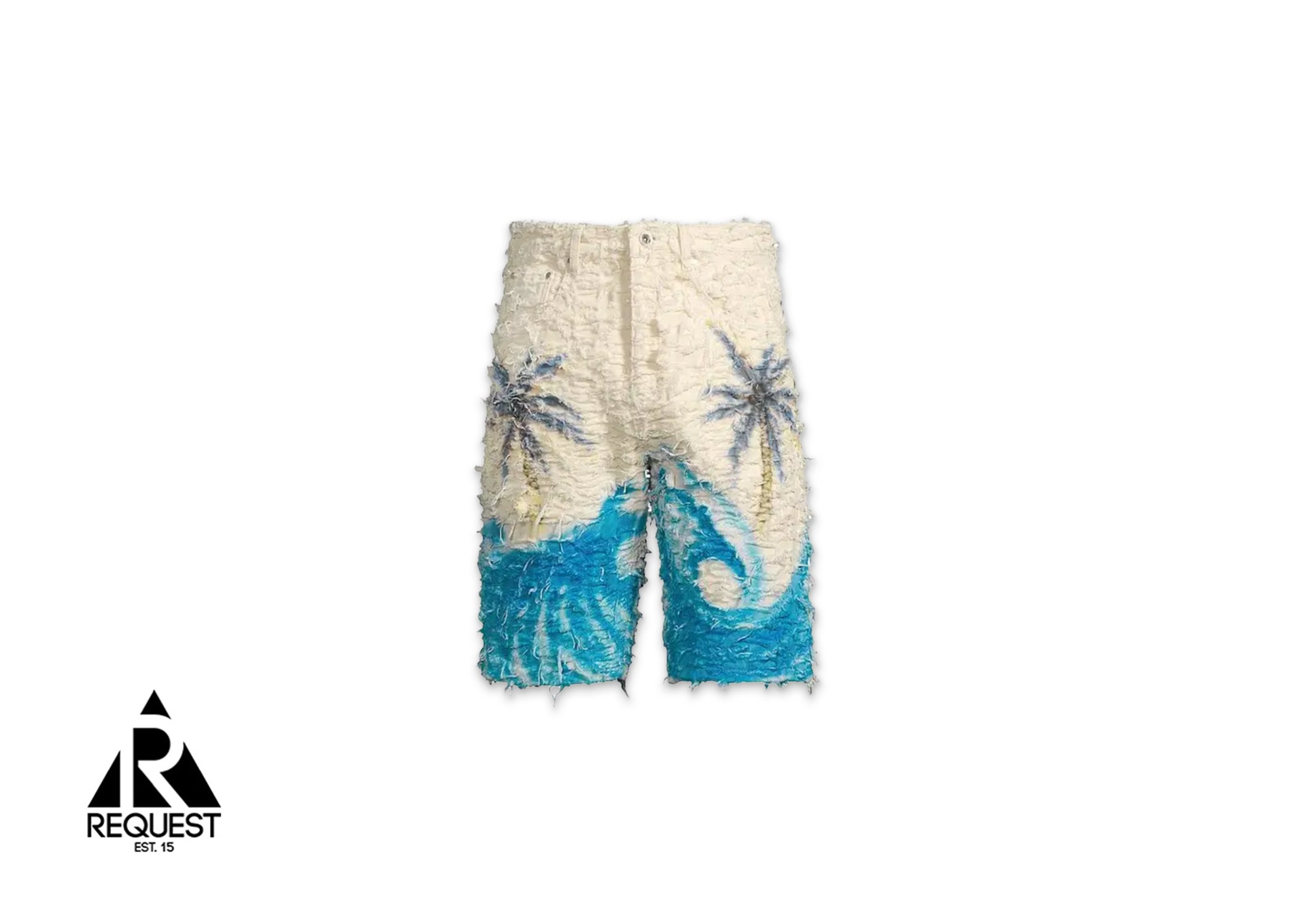 Who Decides War Farley Hill Husk Denim Shorts "Multi-Color"