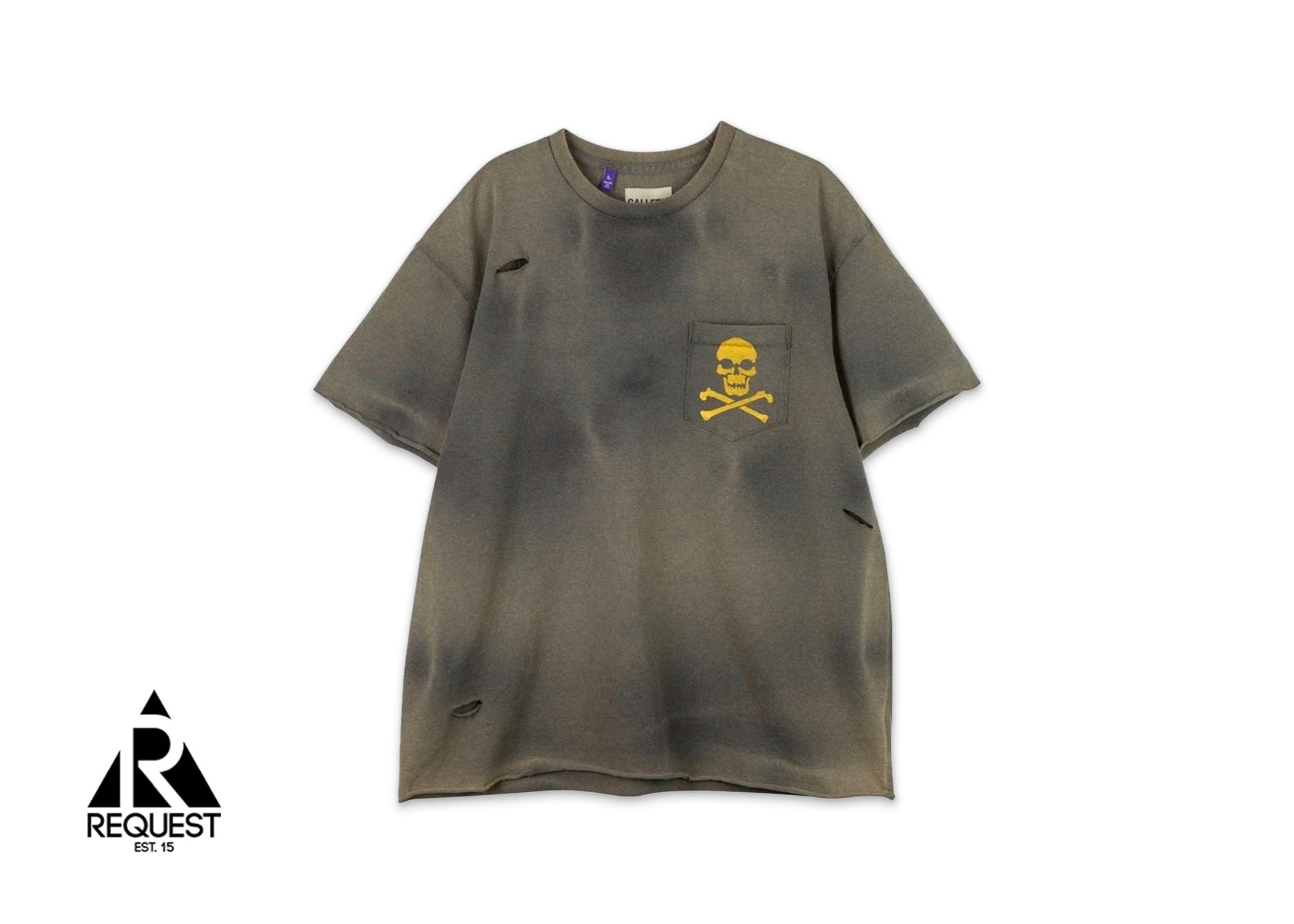 Gallery Dept. Tee "Skull Zip"