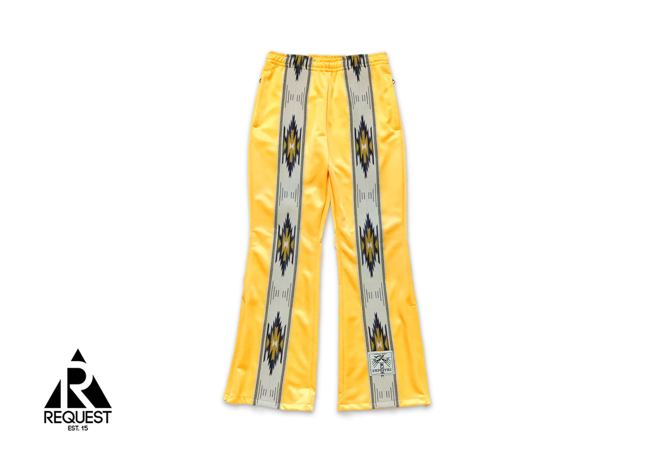 Kapital Smooth Jersey Kochi & Zephyr Frontline Track Pants "Yellow"