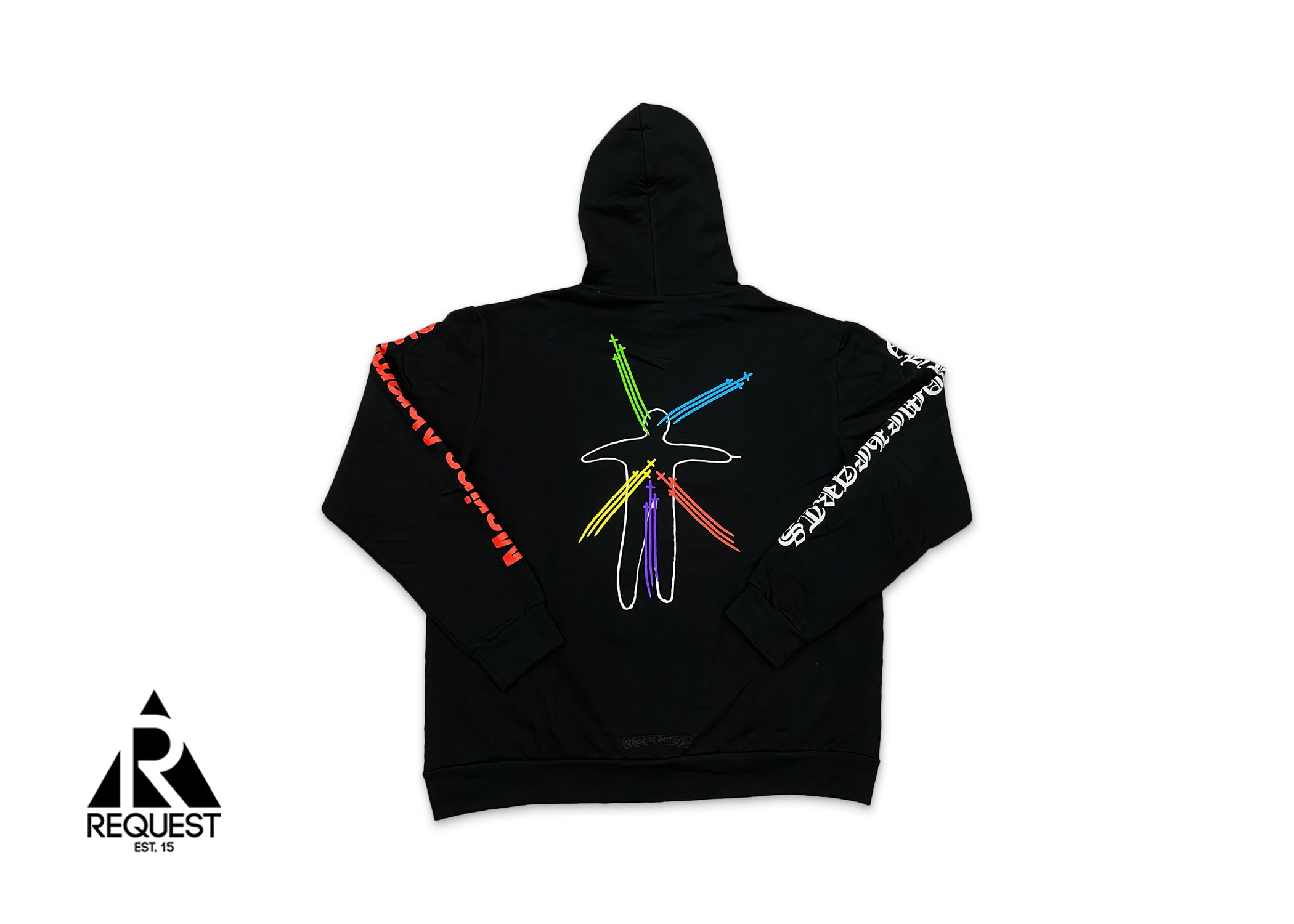 Chrome Hearts CH + ABRAMOVIC Hoodie "Black"