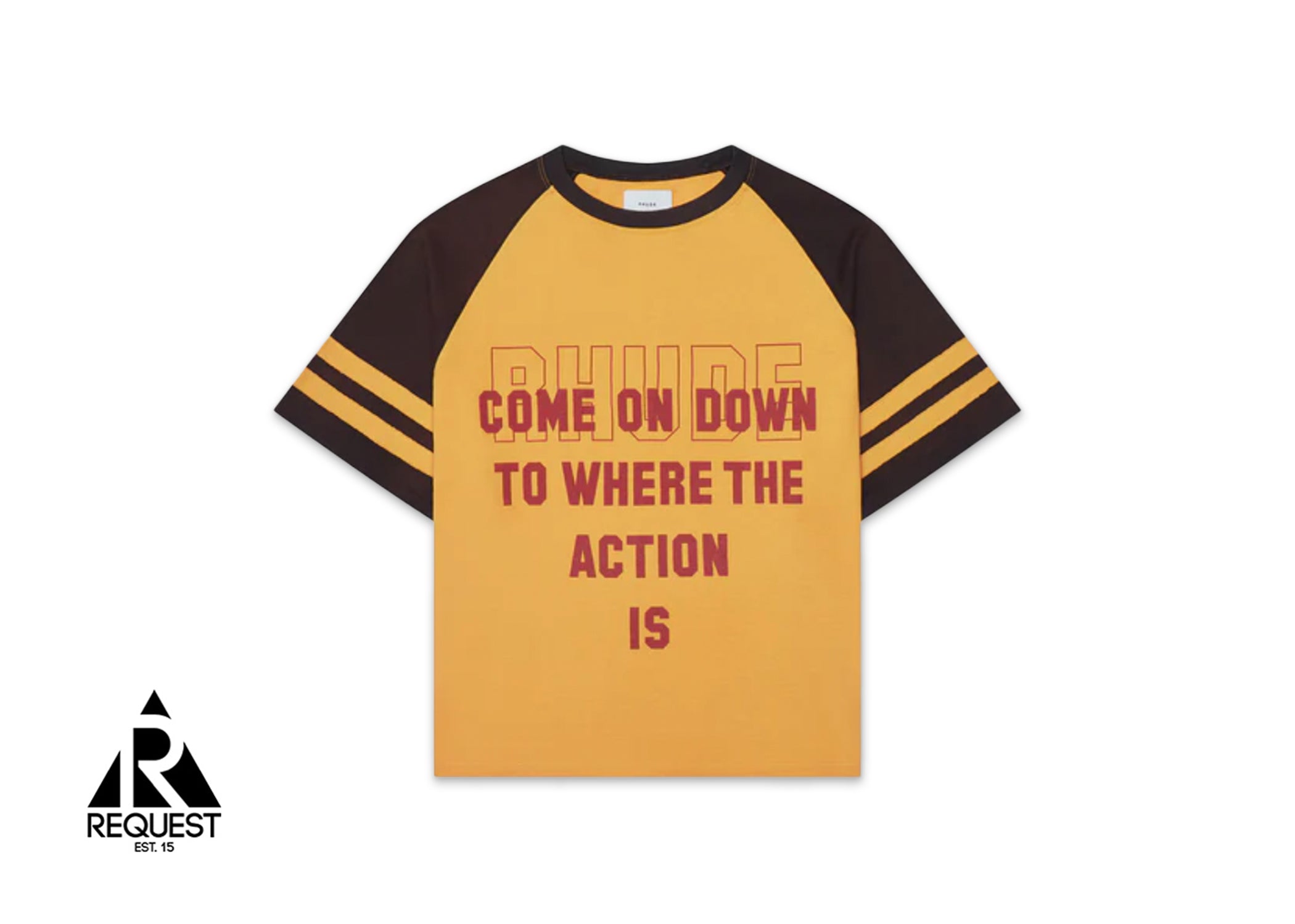 Rhude Action Tee “Mustard”