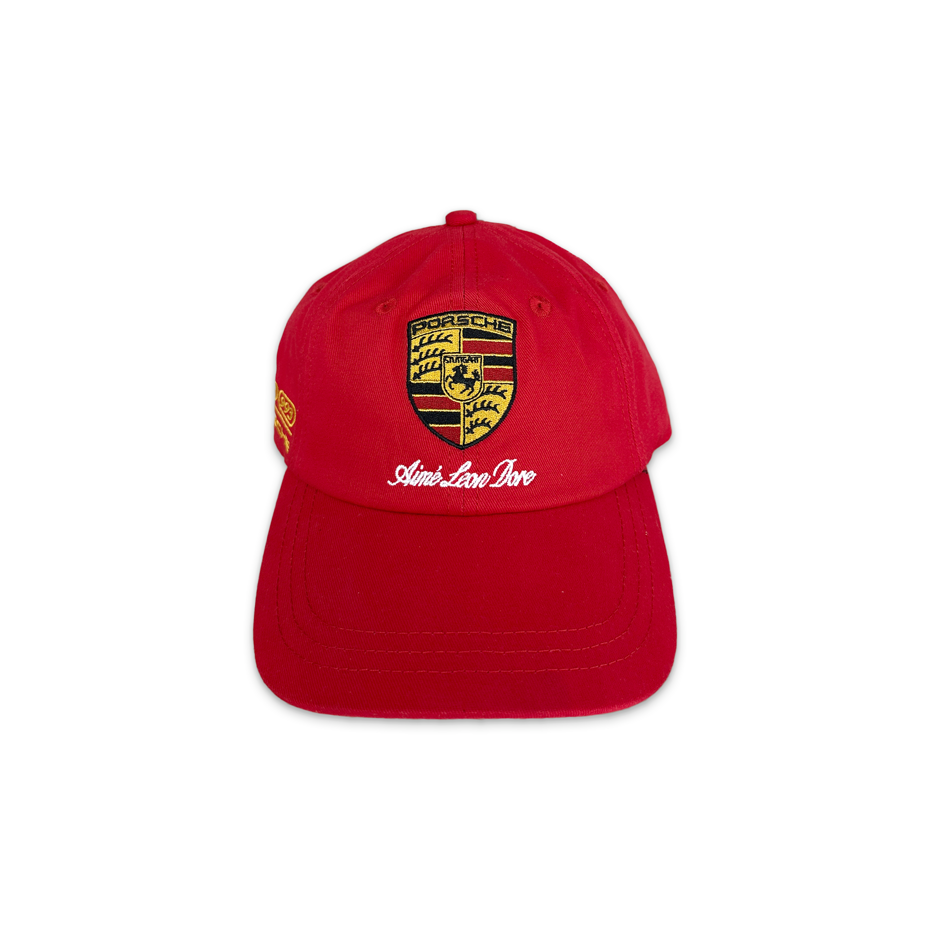 Aime Leon Dore, Porsche 993 Turbo Logo Hat "Red"