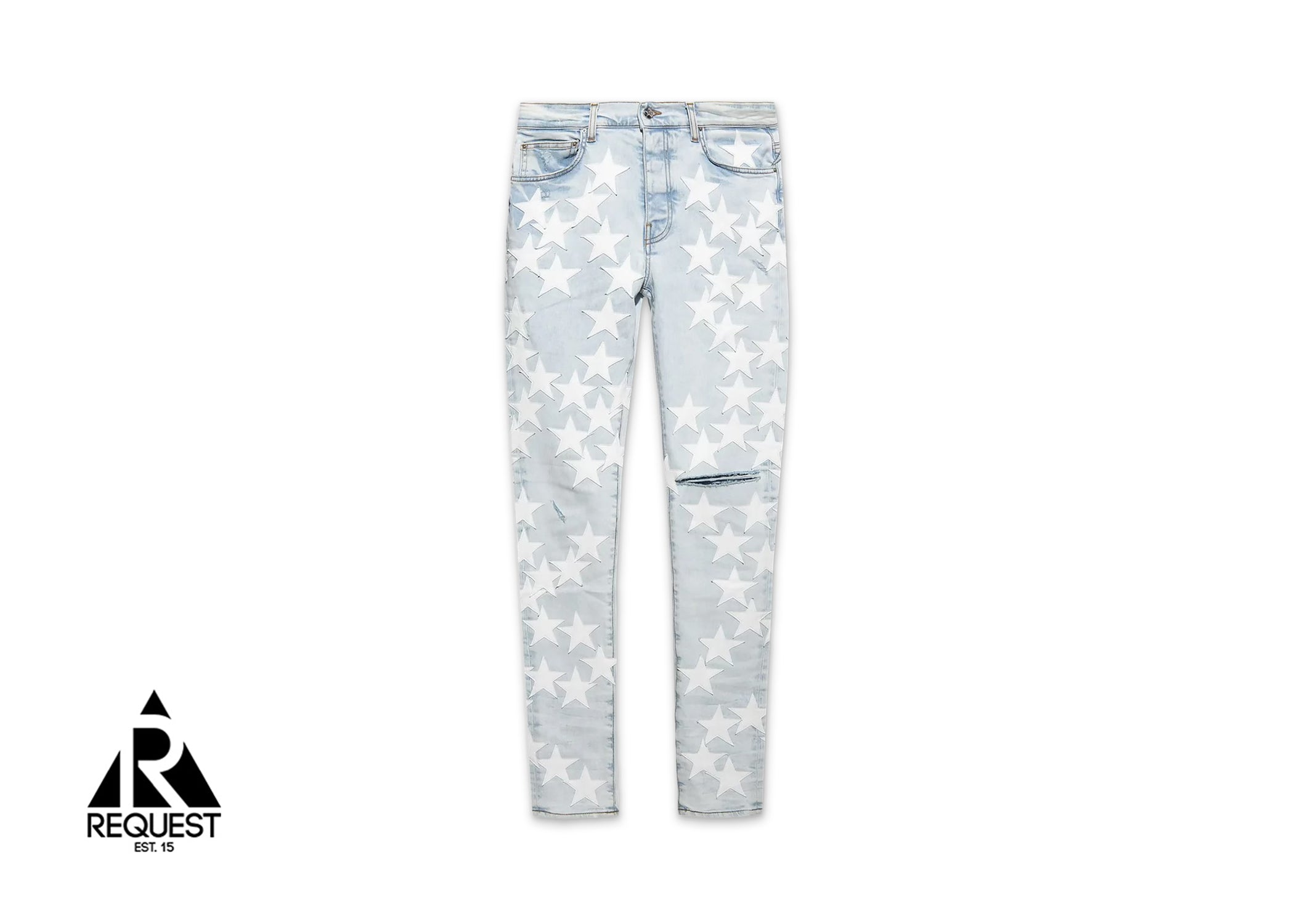 Amiri Denim Stars Chemist Denim Jeans "Light Wash"