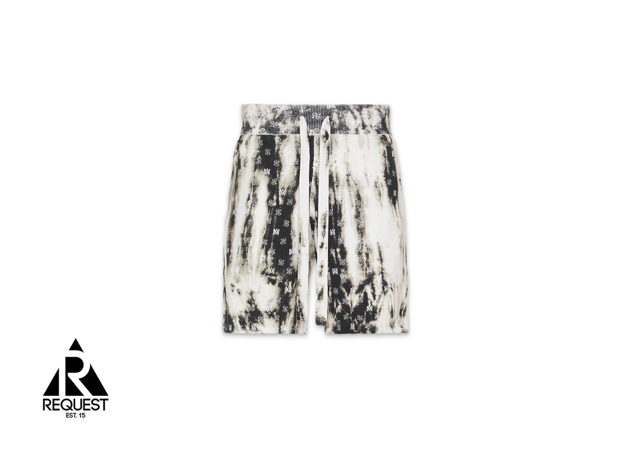 Amiri Bleached MA Paisley Sweatshorts "Black"