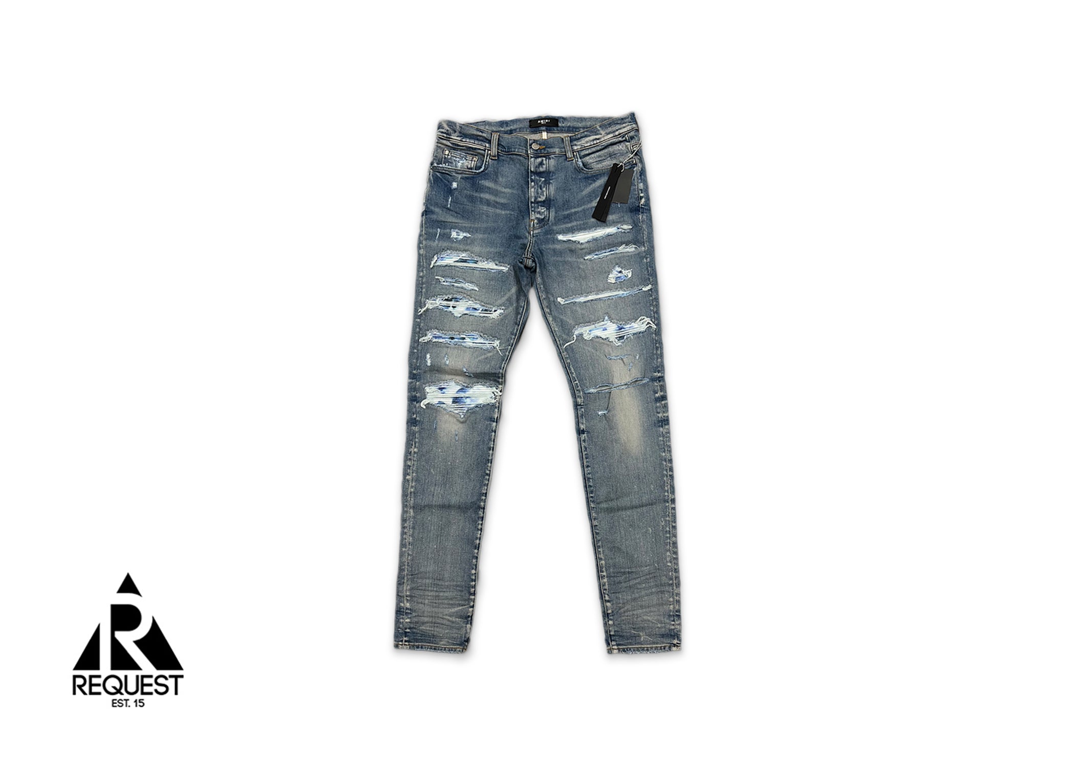 Amiri Thrasher Jeans Clay Indigo "Tie Dye"