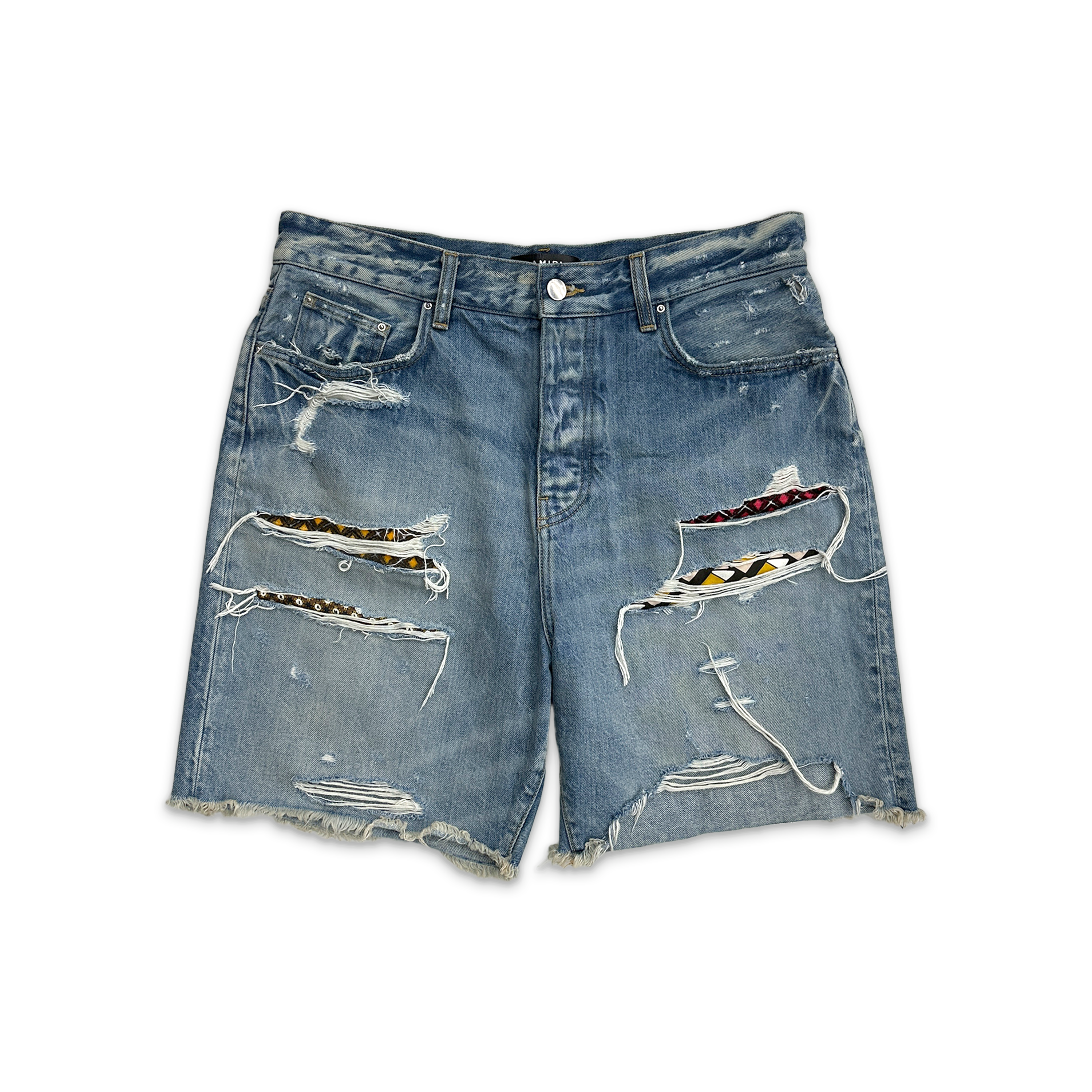 Patchwork Shorts "Sand Wash"