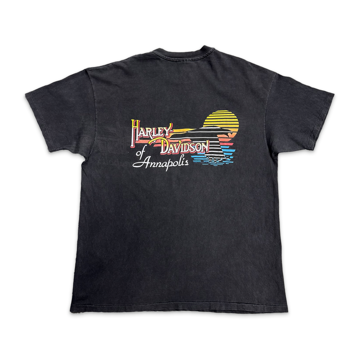 Vintage, Harley Davidson The Great Escape Tee "Washed Black"