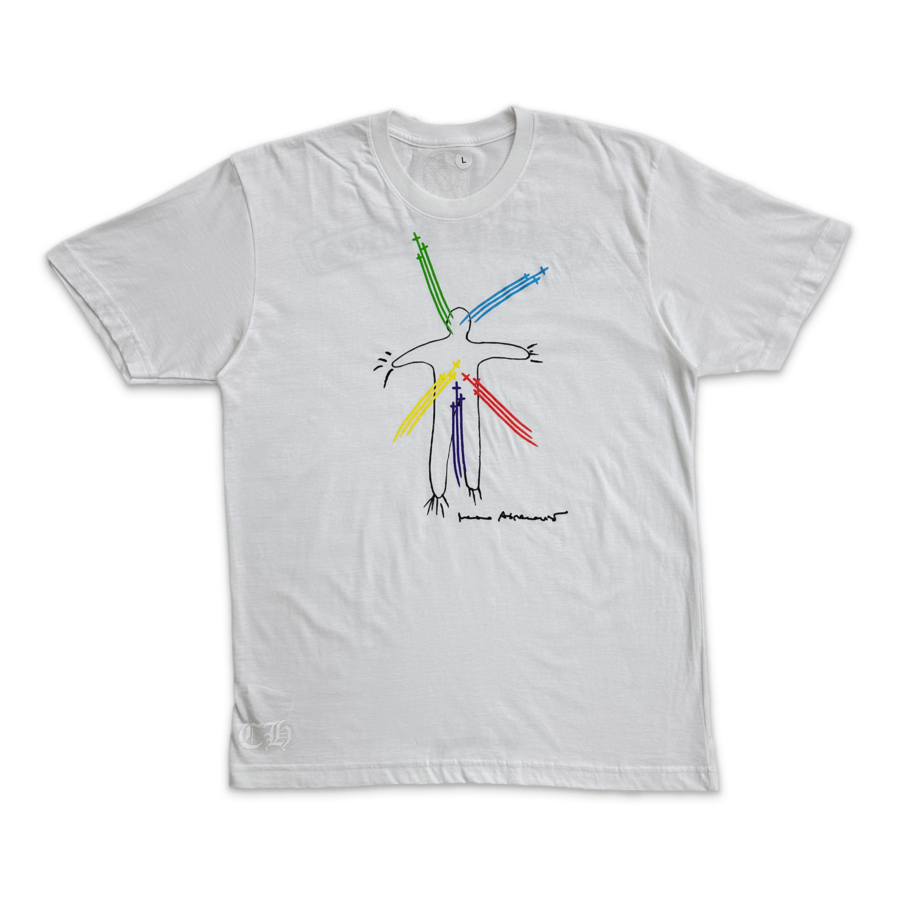 Chrome Hearts, CH + ABRAMOVIC Tee "White"