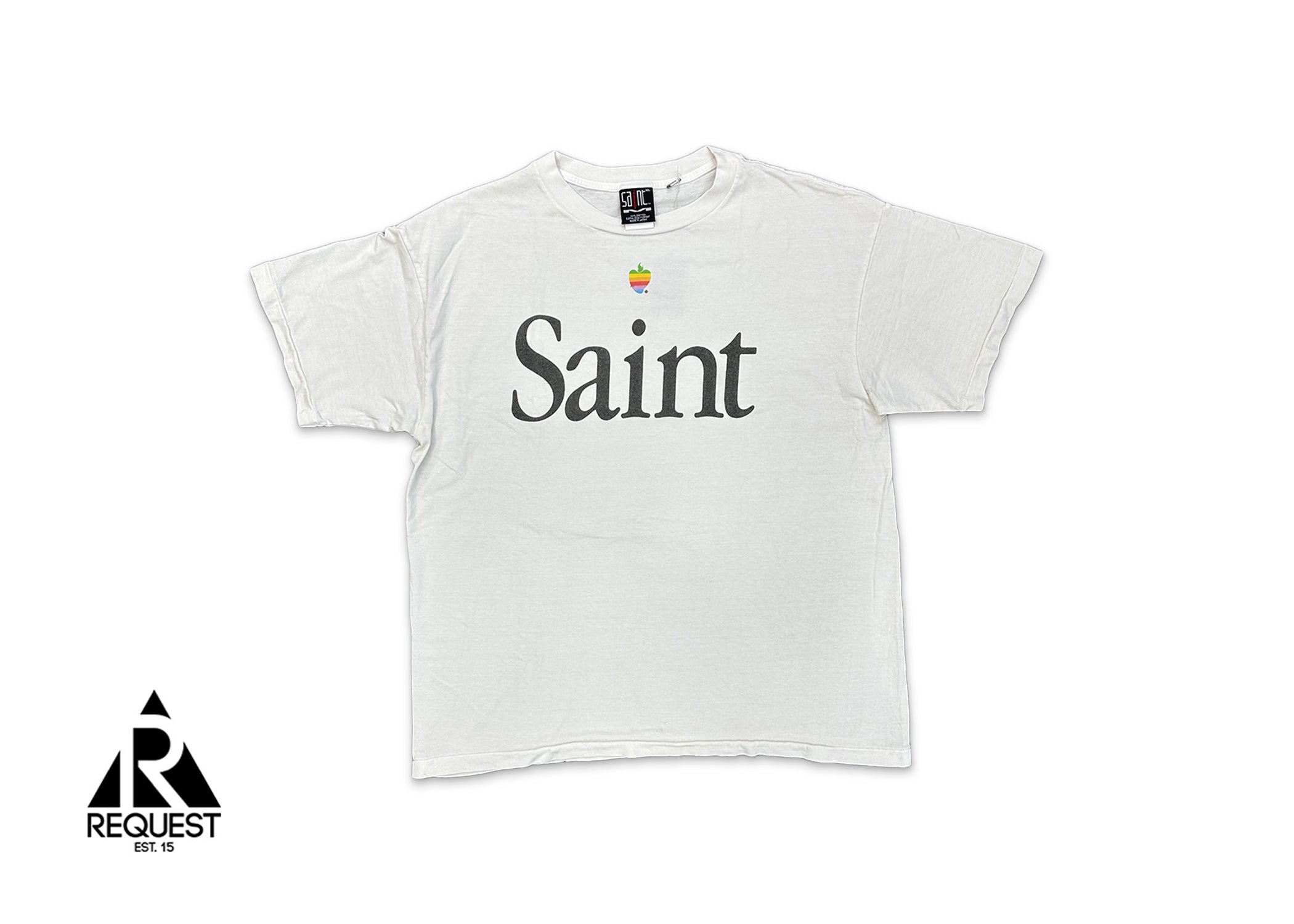 Saint Michael Apple Tee "White"