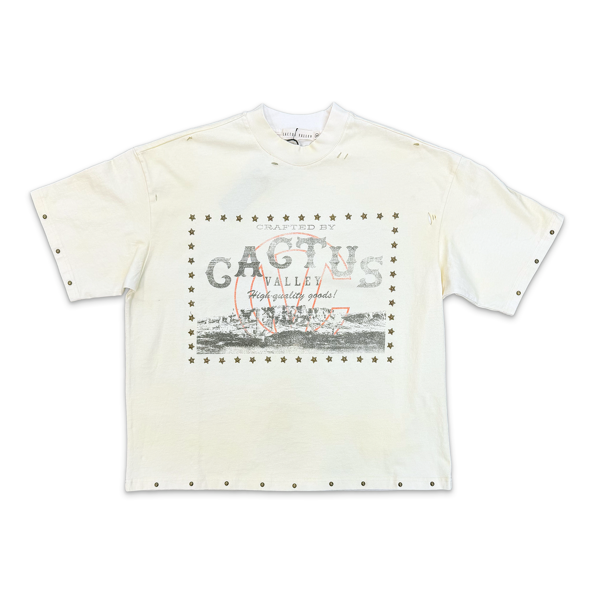 Cactus Valley, Cactus Archive Tee "Bone"