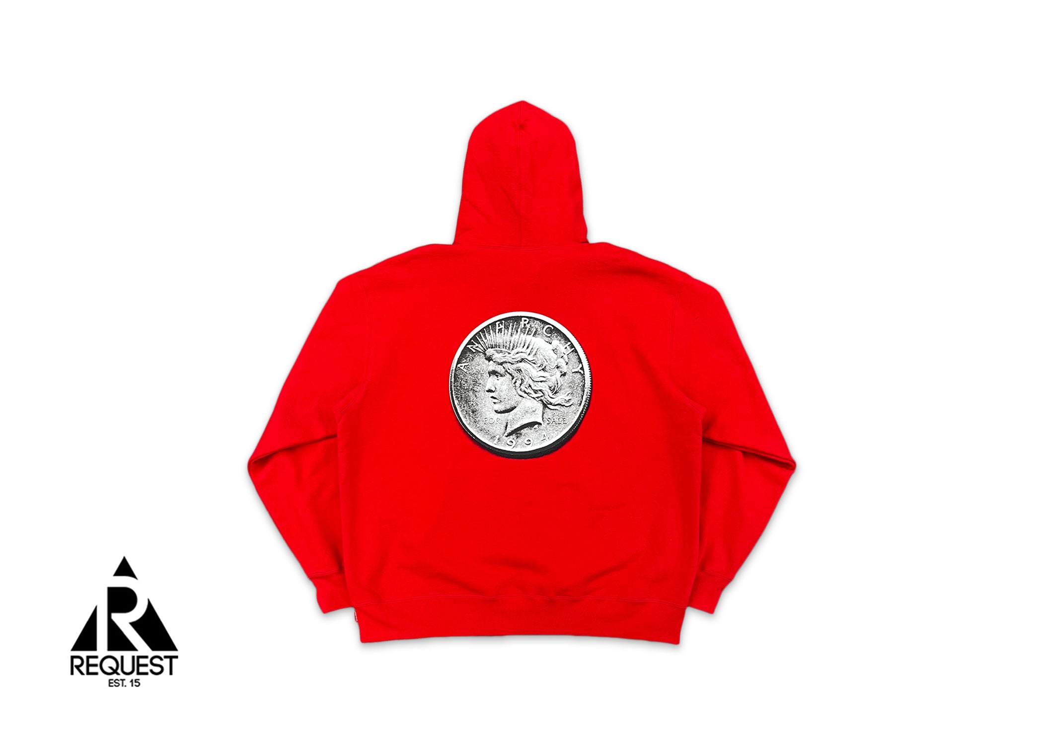 Supreme, Anarchy Hooded Sweatshirt FW24 "Red"
