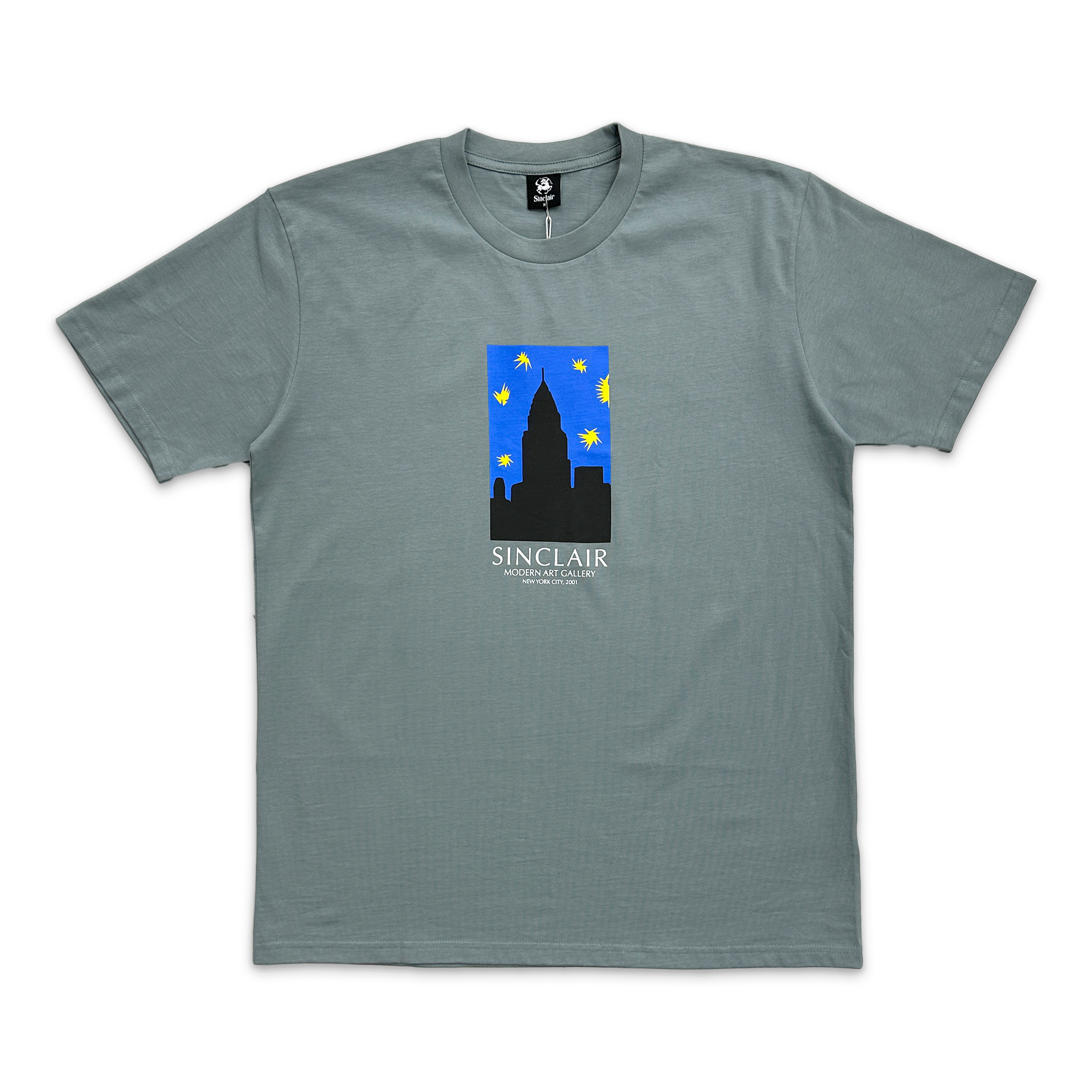 Sinclair, Modern Art Tee "Teal"