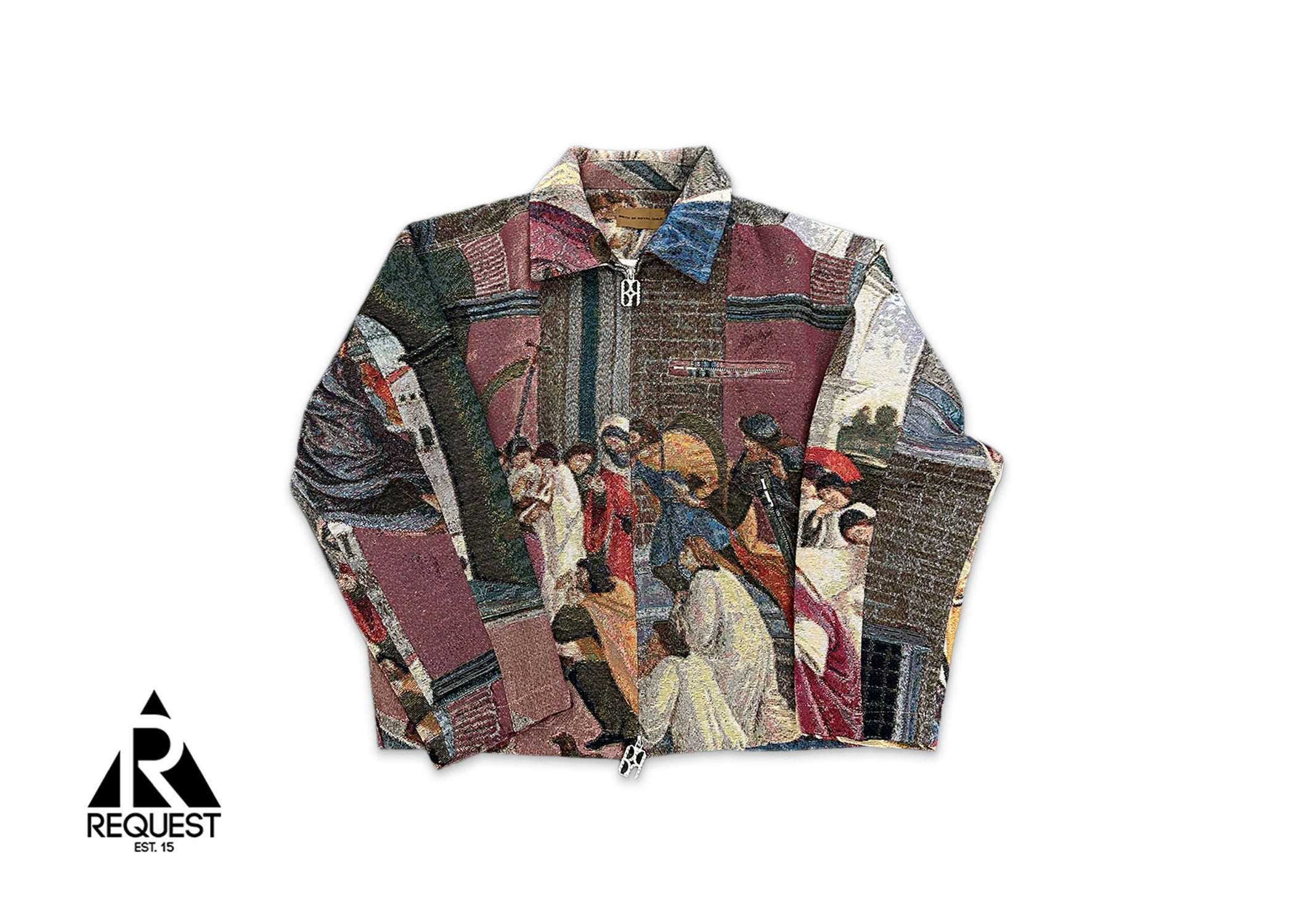 Birth of Royal Child, Artist Jacquard Weave Jacket