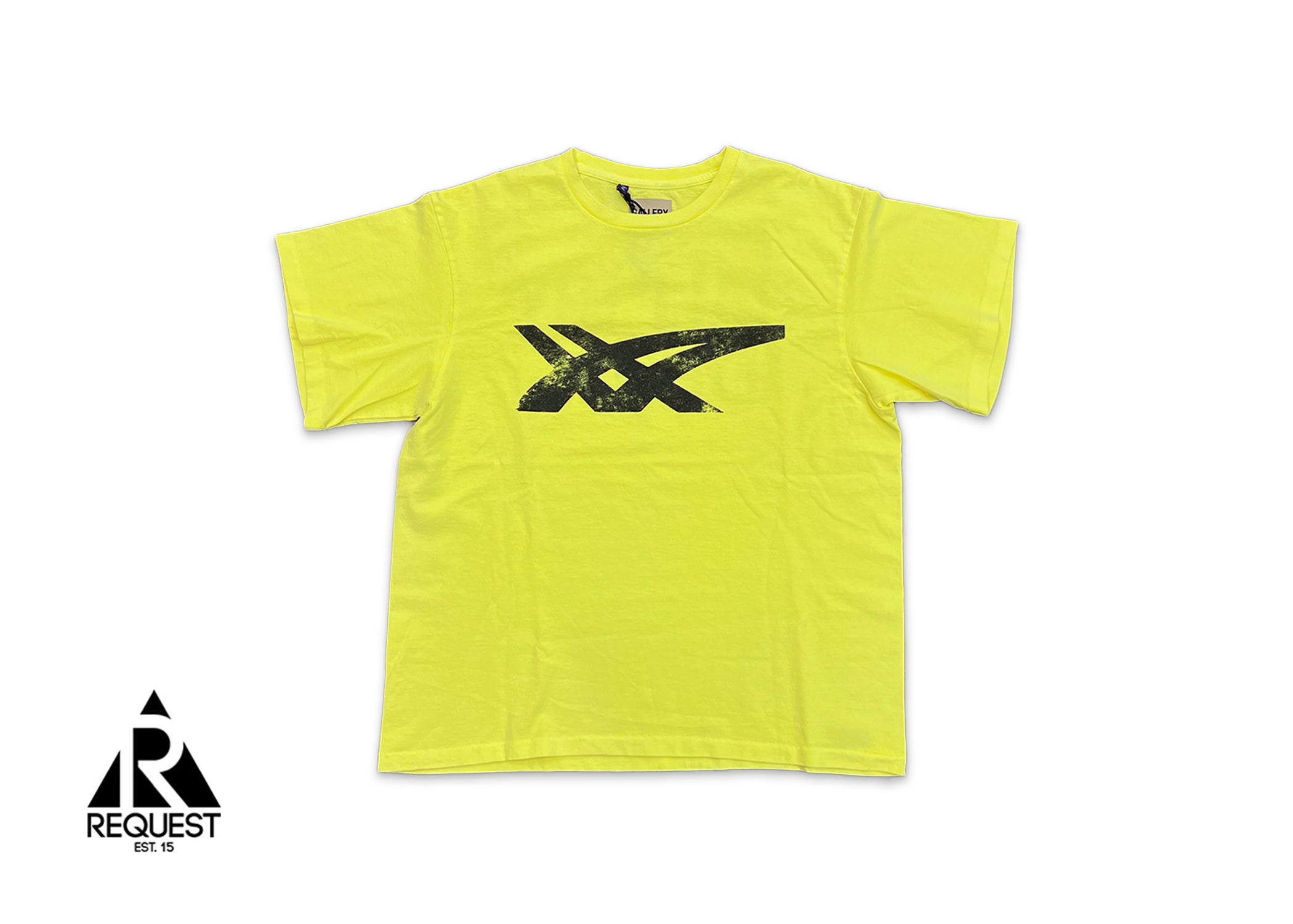 Gallery Dept x ASICS Tee "Fluorescent Yellow"