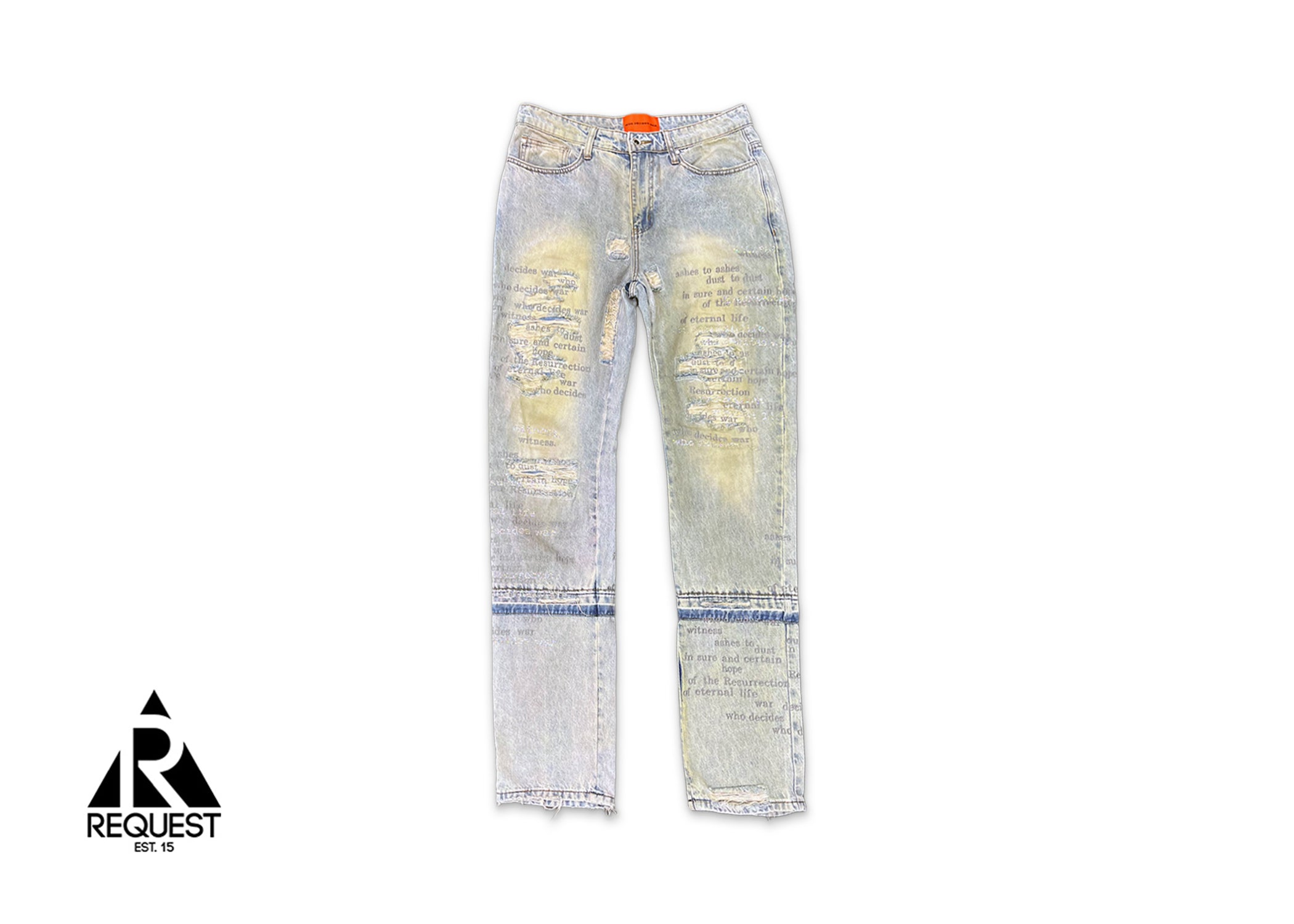 Who Decides War, Ashes To Ashes Denim "Sky"